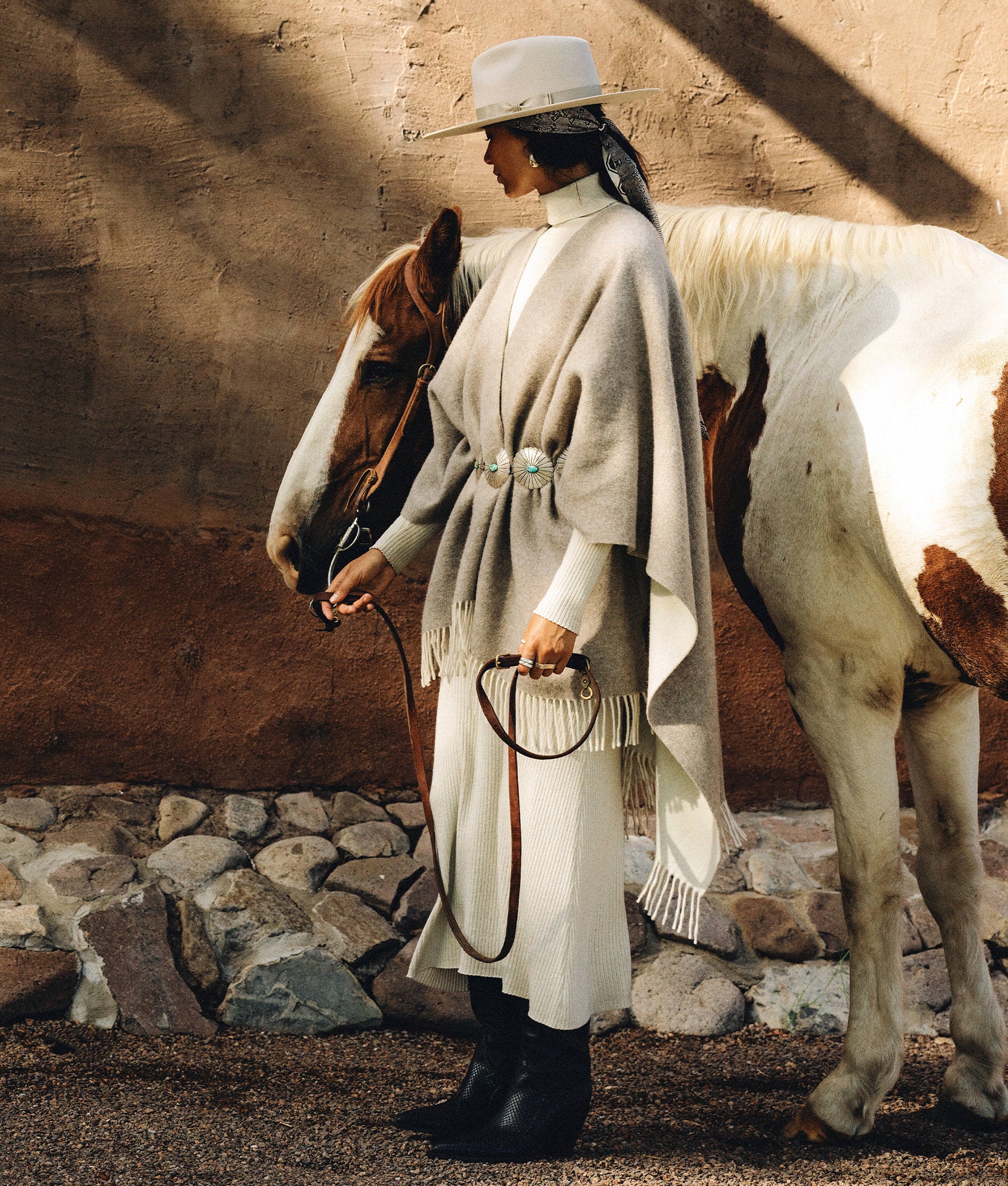 Wynonna Wool Wrap - Natural