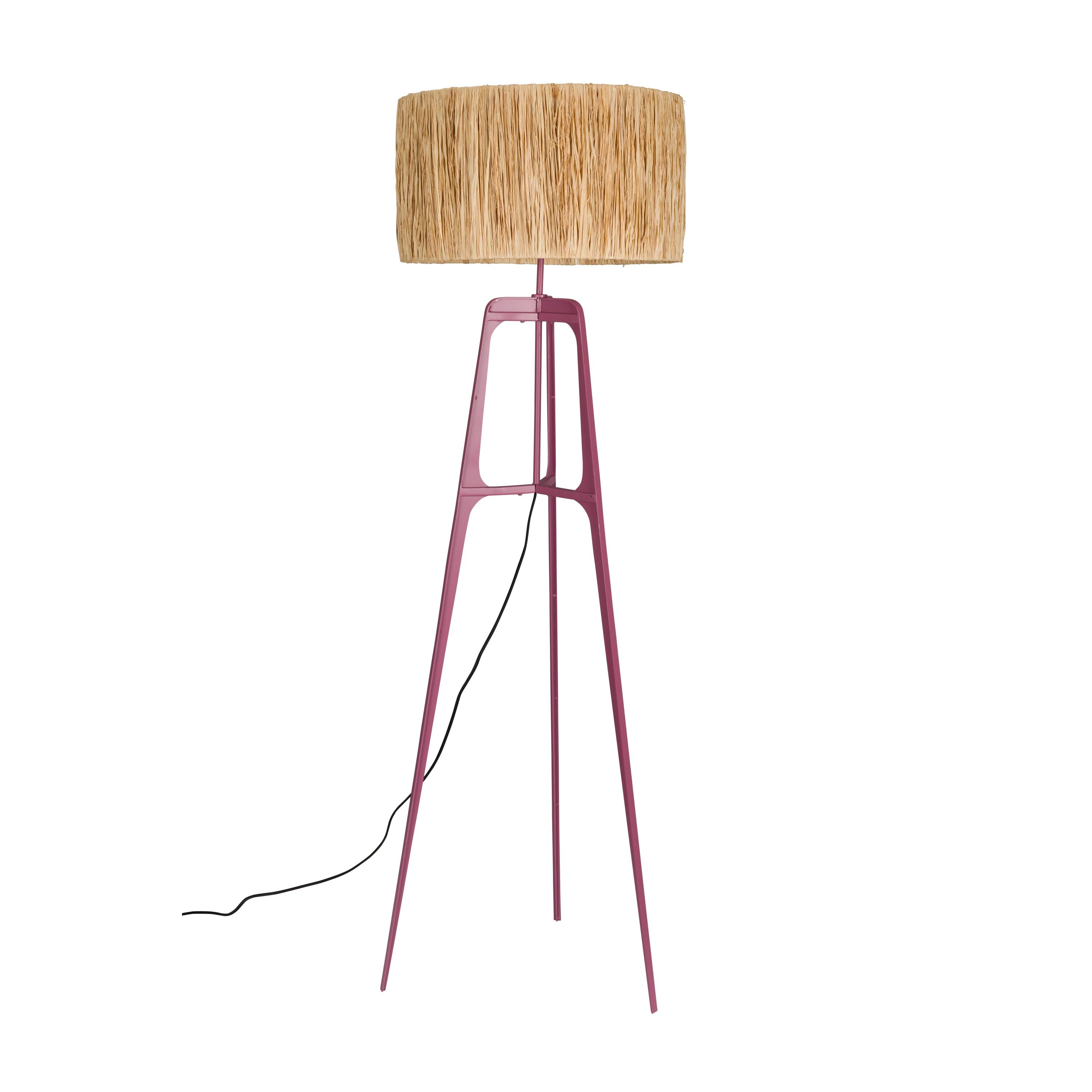 Dutchbone Afra Vloerlamp/ Staande lamp Paars