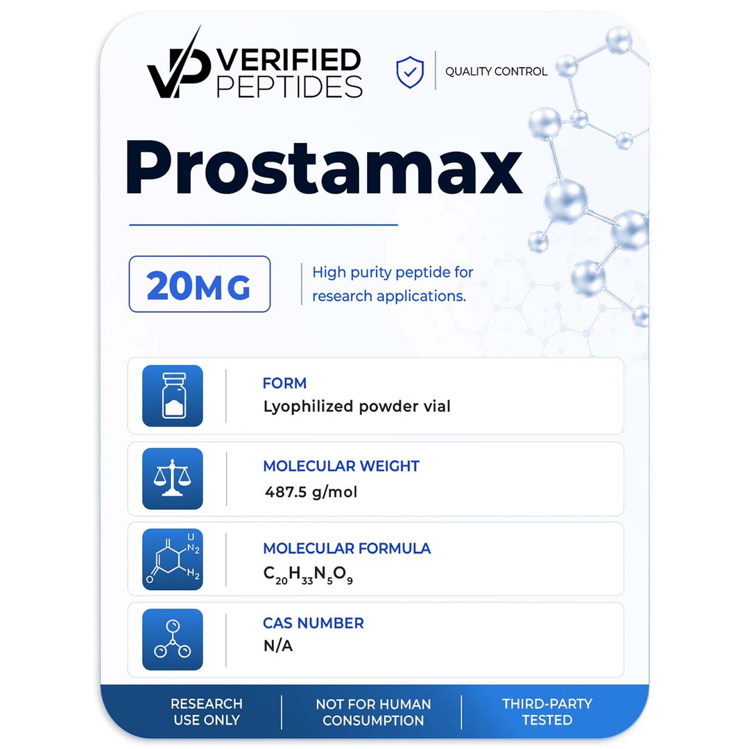verified peptides prostamax