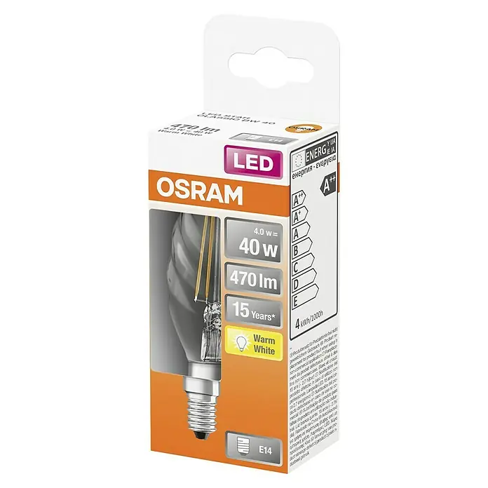 LYSPÆRE OSRAM LED MIGNONPÆRE E14 4W