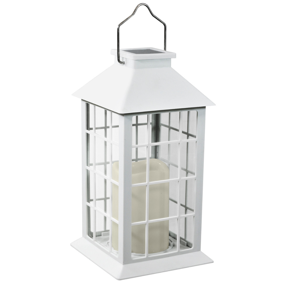 Lampa solarna LED biała 27cm LATARENKA 309341 Polux