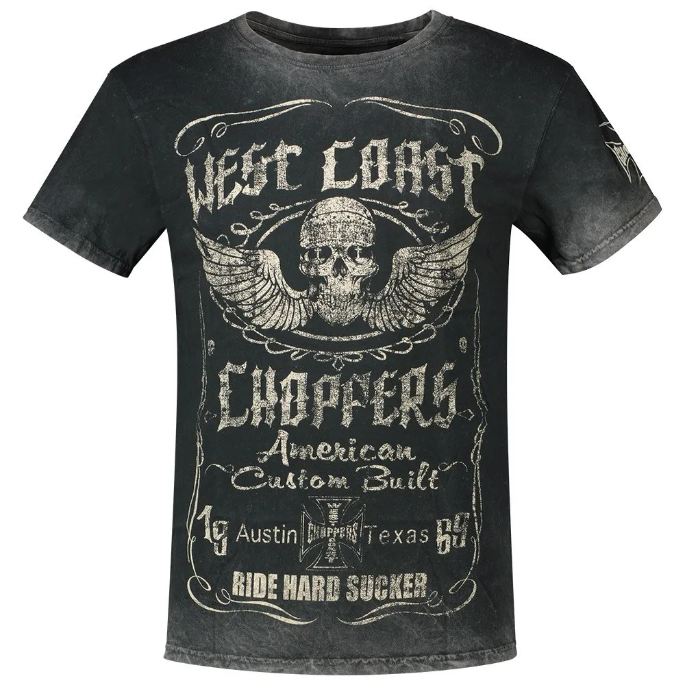 West Coast Choppers Ride Hard Sucker Vintage short sleeve T-shirt