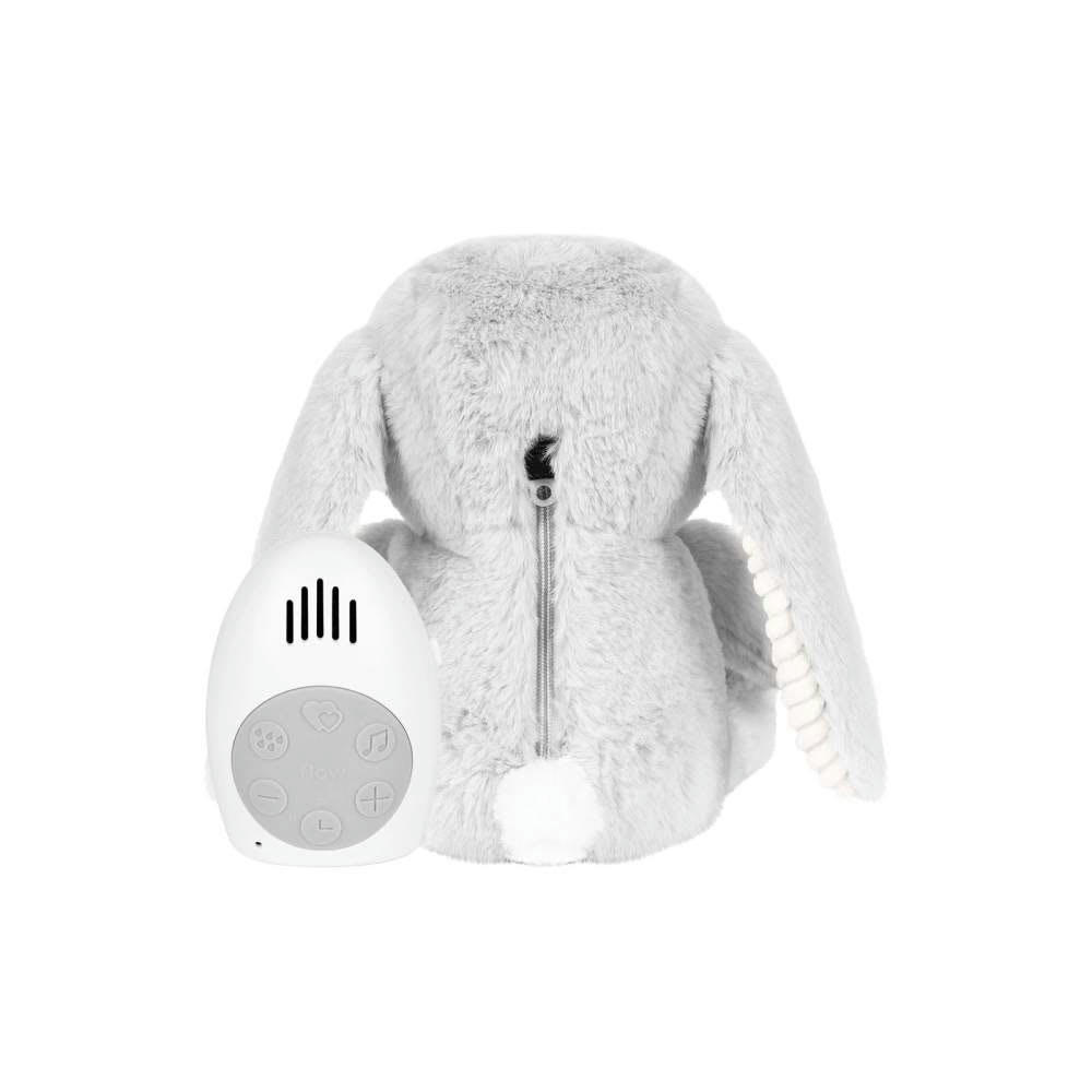 - Peluche bruit blanc Lapin Milo gris