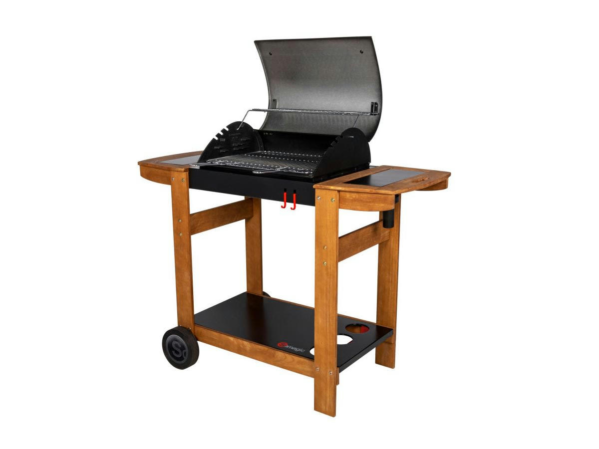 INDIANA - Barbecue à charbon