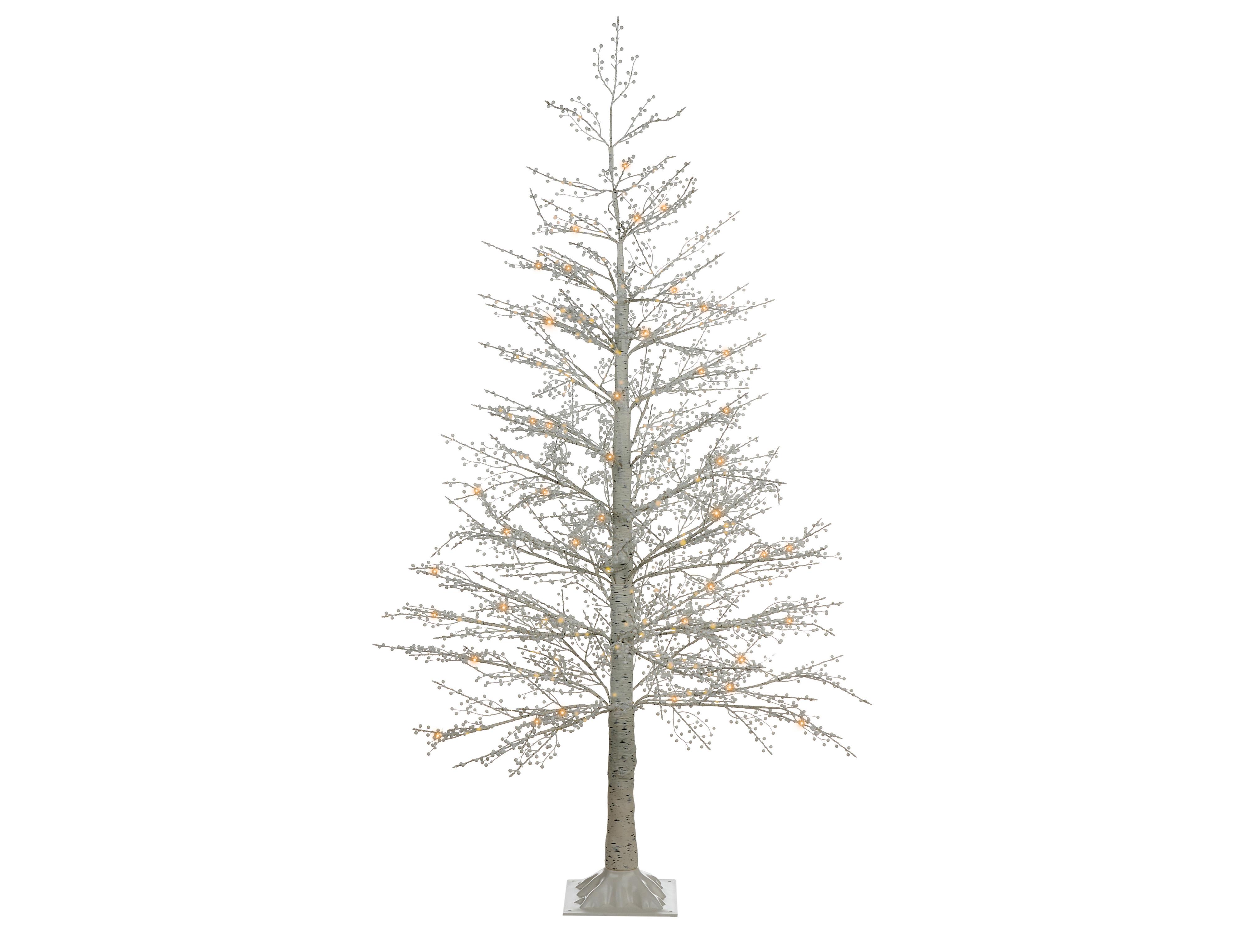 Outdoor Decoration LED SUONTEE Christmas Tree 180 cm White