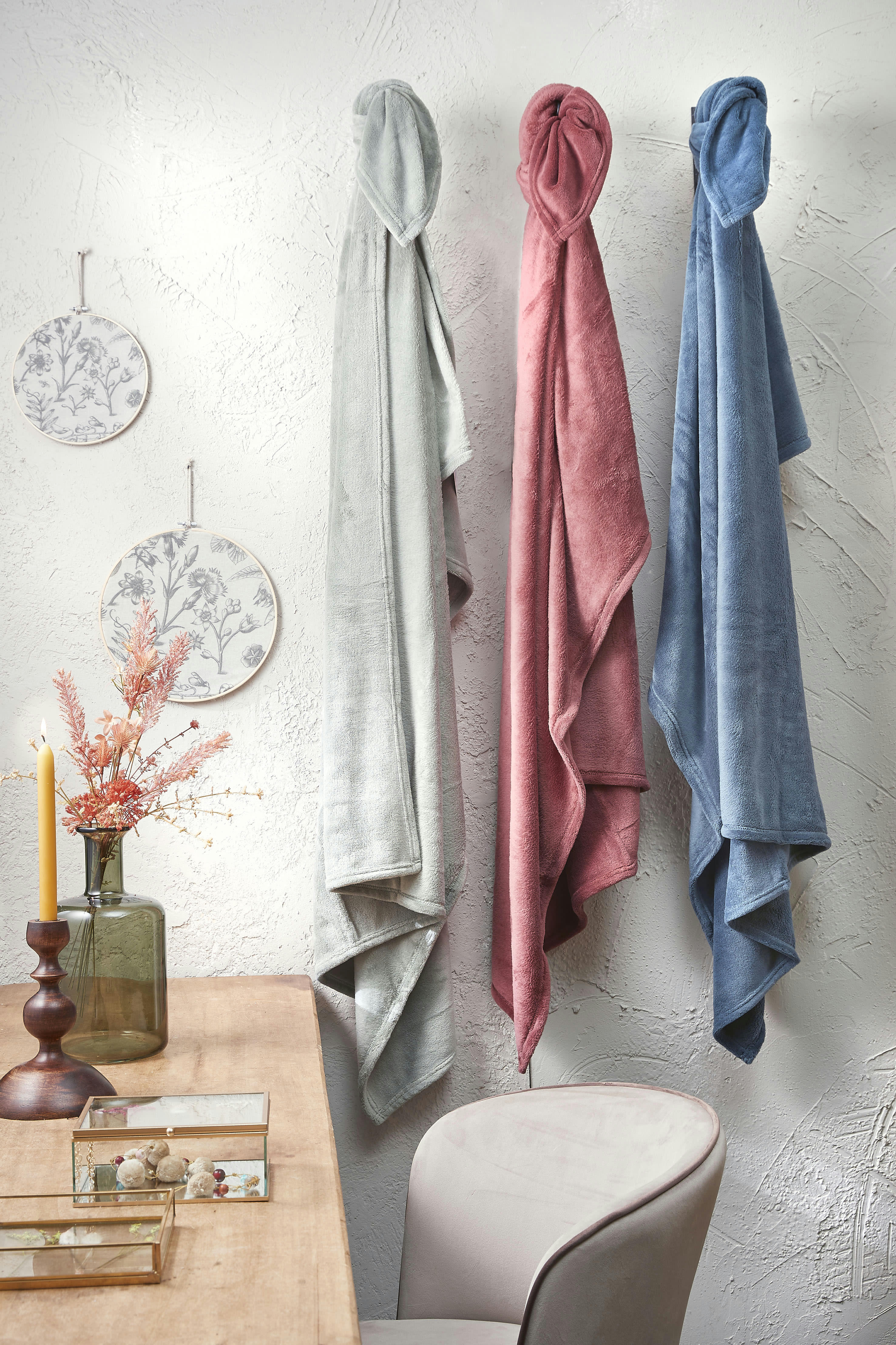 REGAL - Vase bouteille en verre vert H30