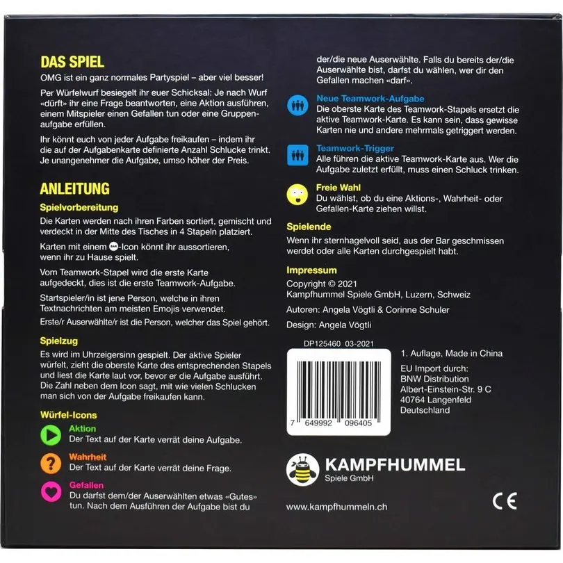 Kartenspiel Party & Quiz
