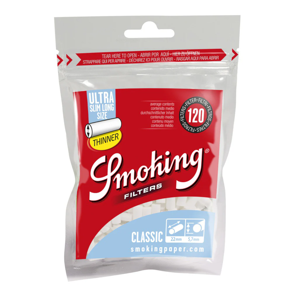 Smoking Ultraslim Long Filter Tips