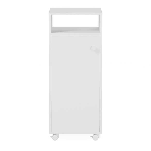 ARMÁRIO PARA LAVANDERIA BAIXO 1 PORTA COM RODÍZIOS ALL WEEK