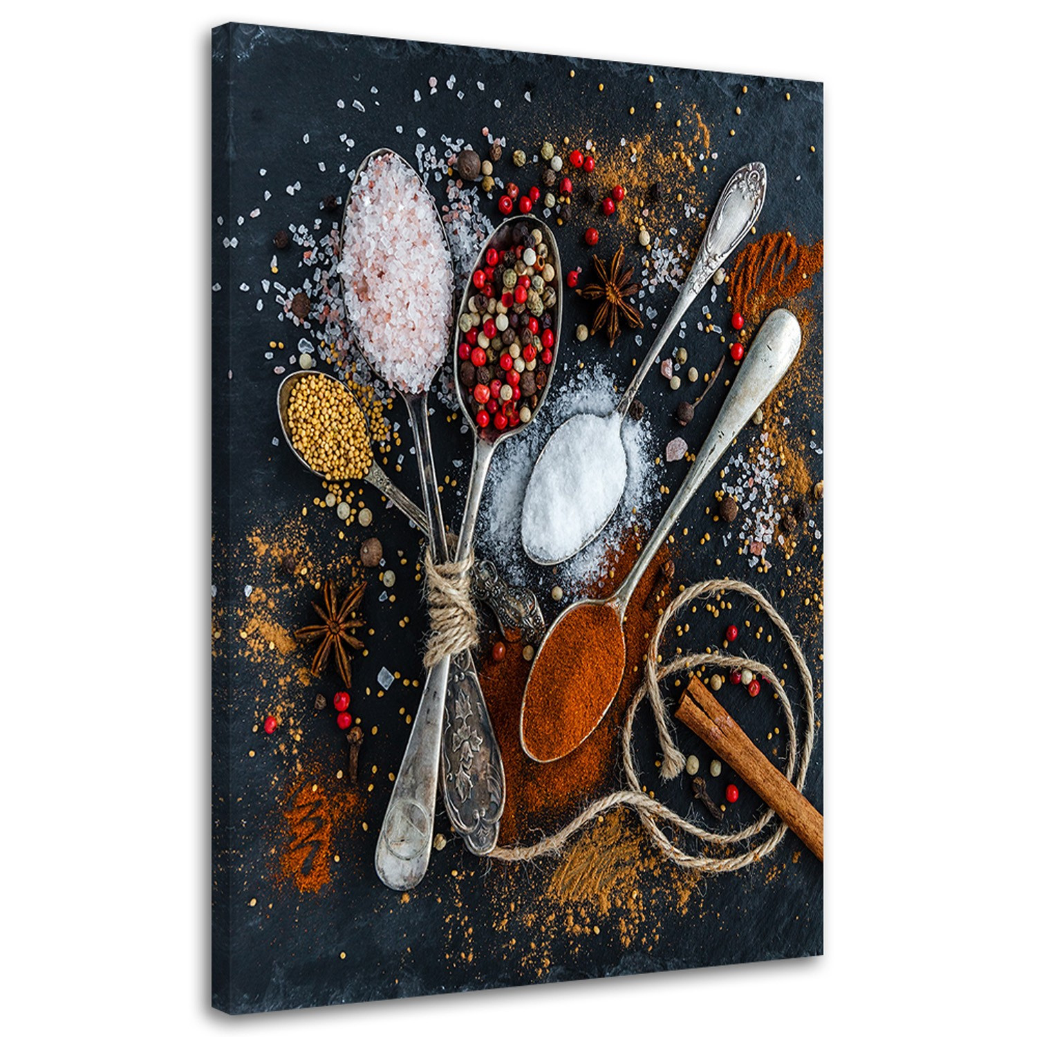 Feeby Obraz na płótnie Aromatyczne przyprawy 40x60