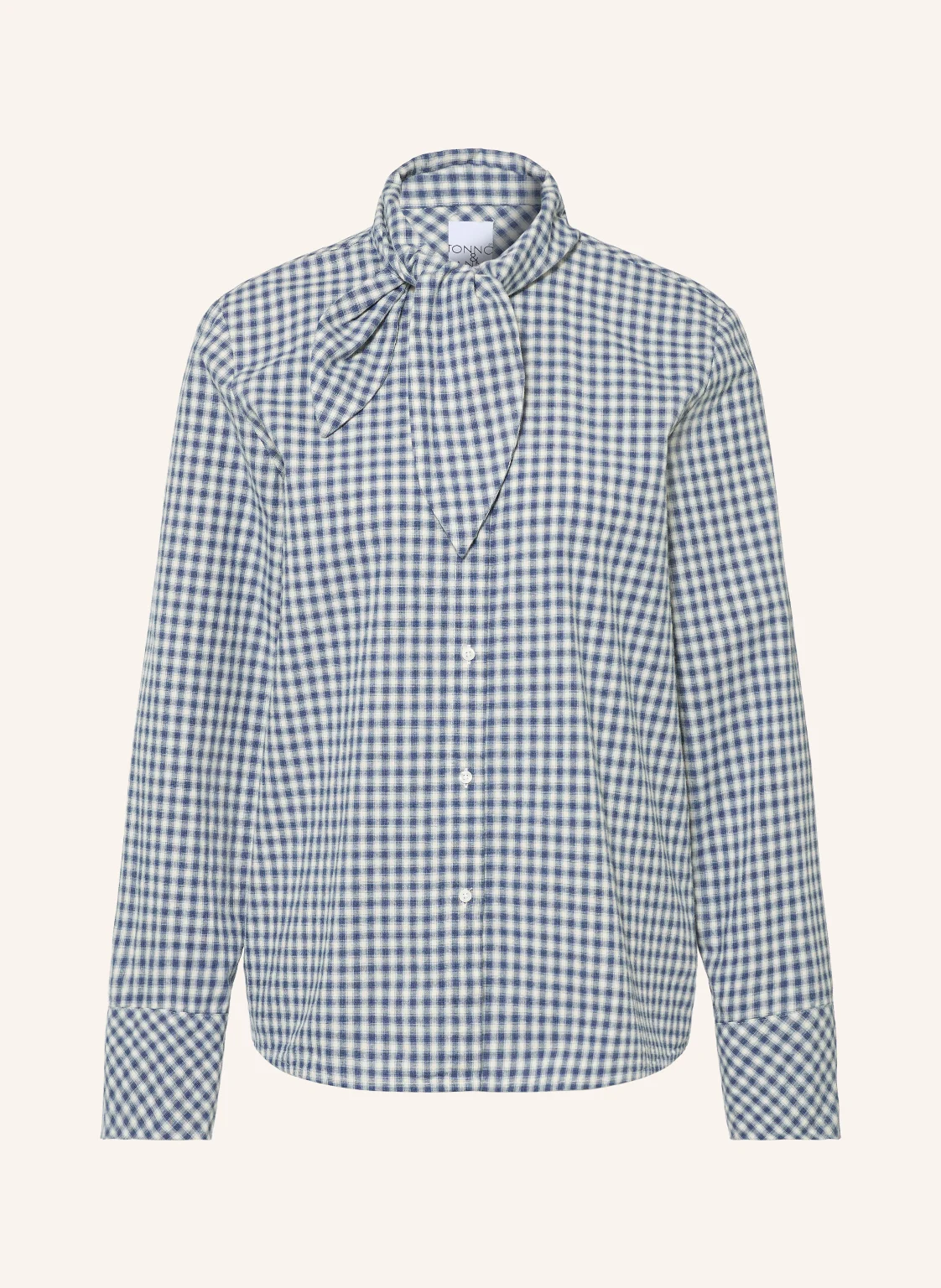 TONNO & PANNA Schluppenbluse aus Flanell