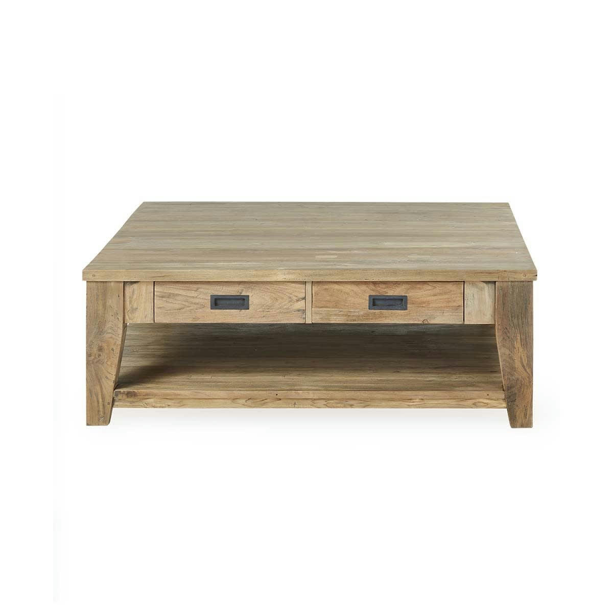 CARGO - Table basse en teck recyclé massif