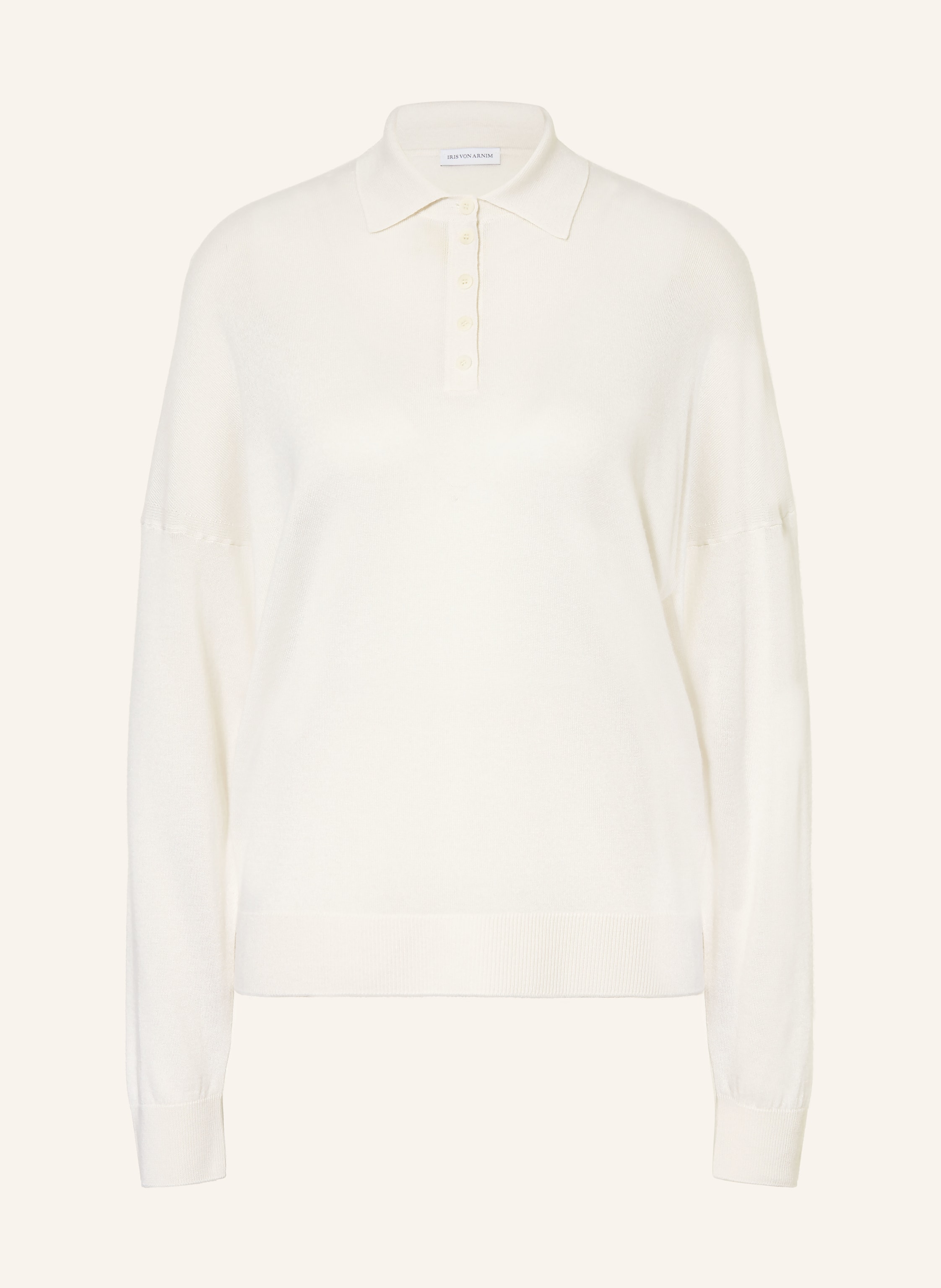 IRIS von ARNIM Strick-Poloshirt LILIA aus Cashmere mit Seide
