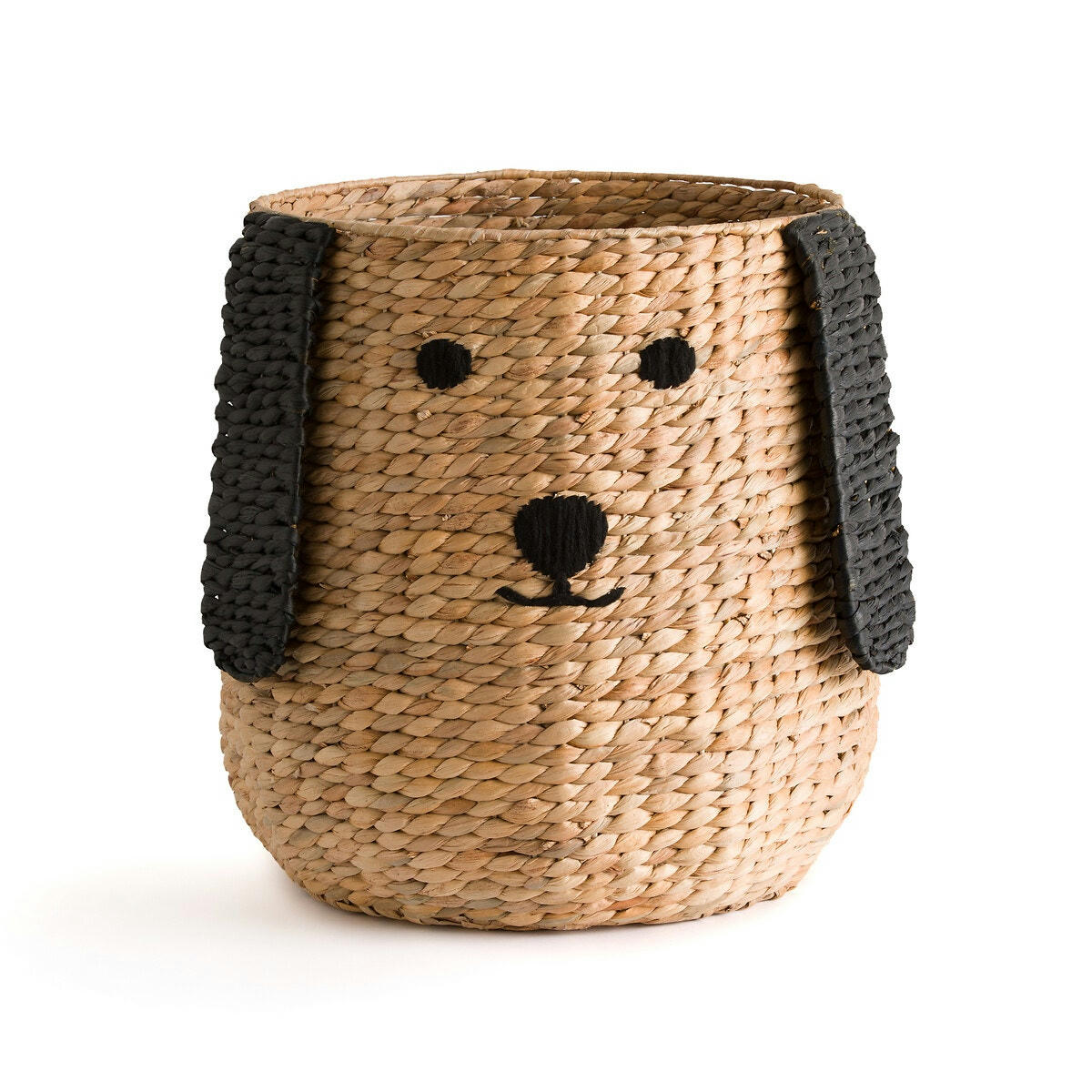 Panier chien en jacinthe d'eau, Anily