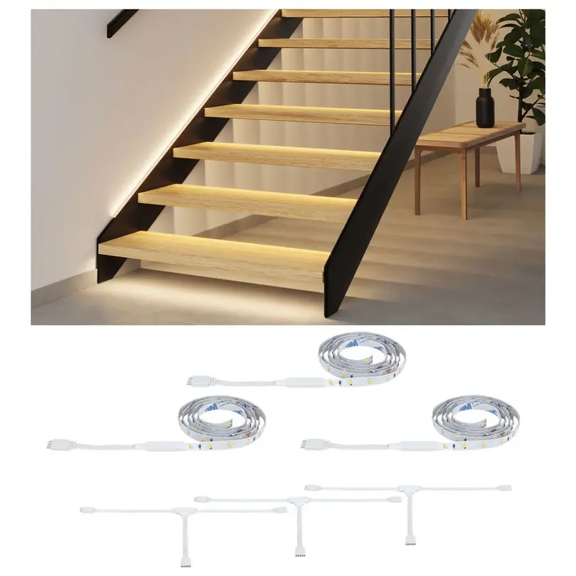 Lichtstreifen 3er-Set MaxLED Stair