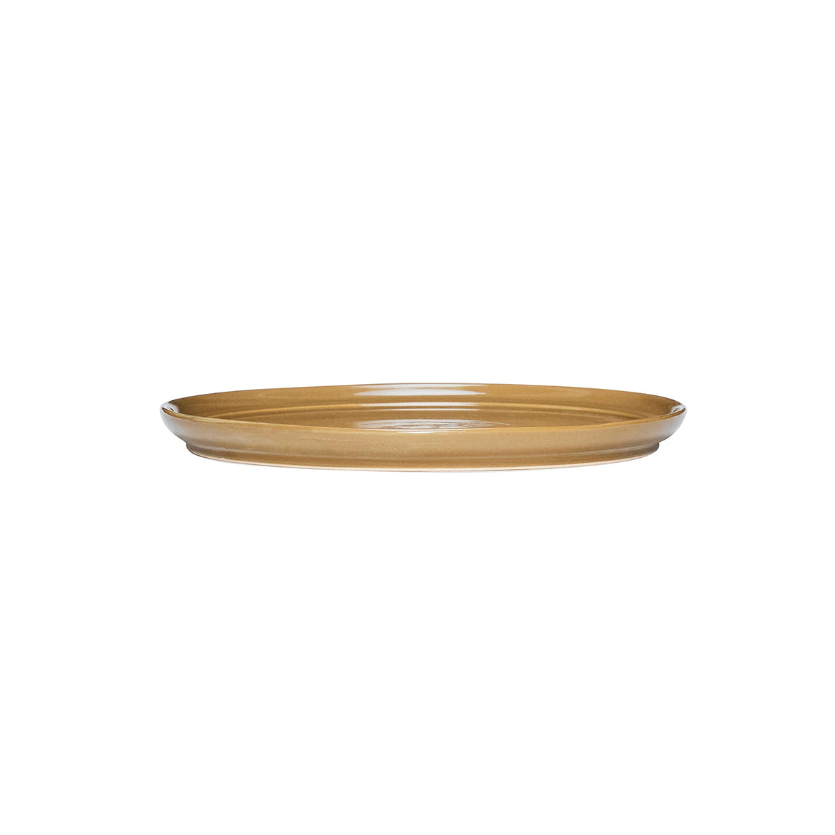 Hübsch lunchbord Amare - steenpoeder - ø23xh2cm
