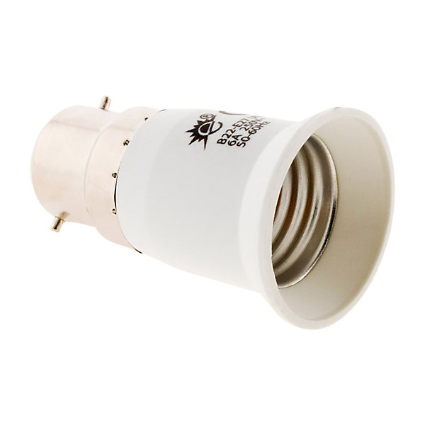 Lot de 2 adaptateurs de douille B22/E27 - Zenitech