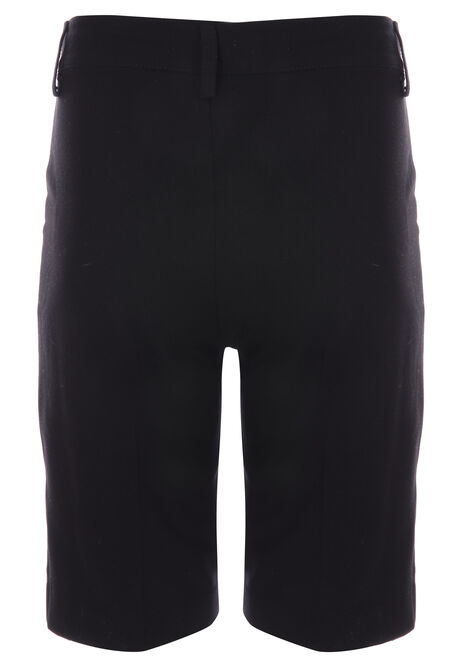 Older Boys Black School Shorts