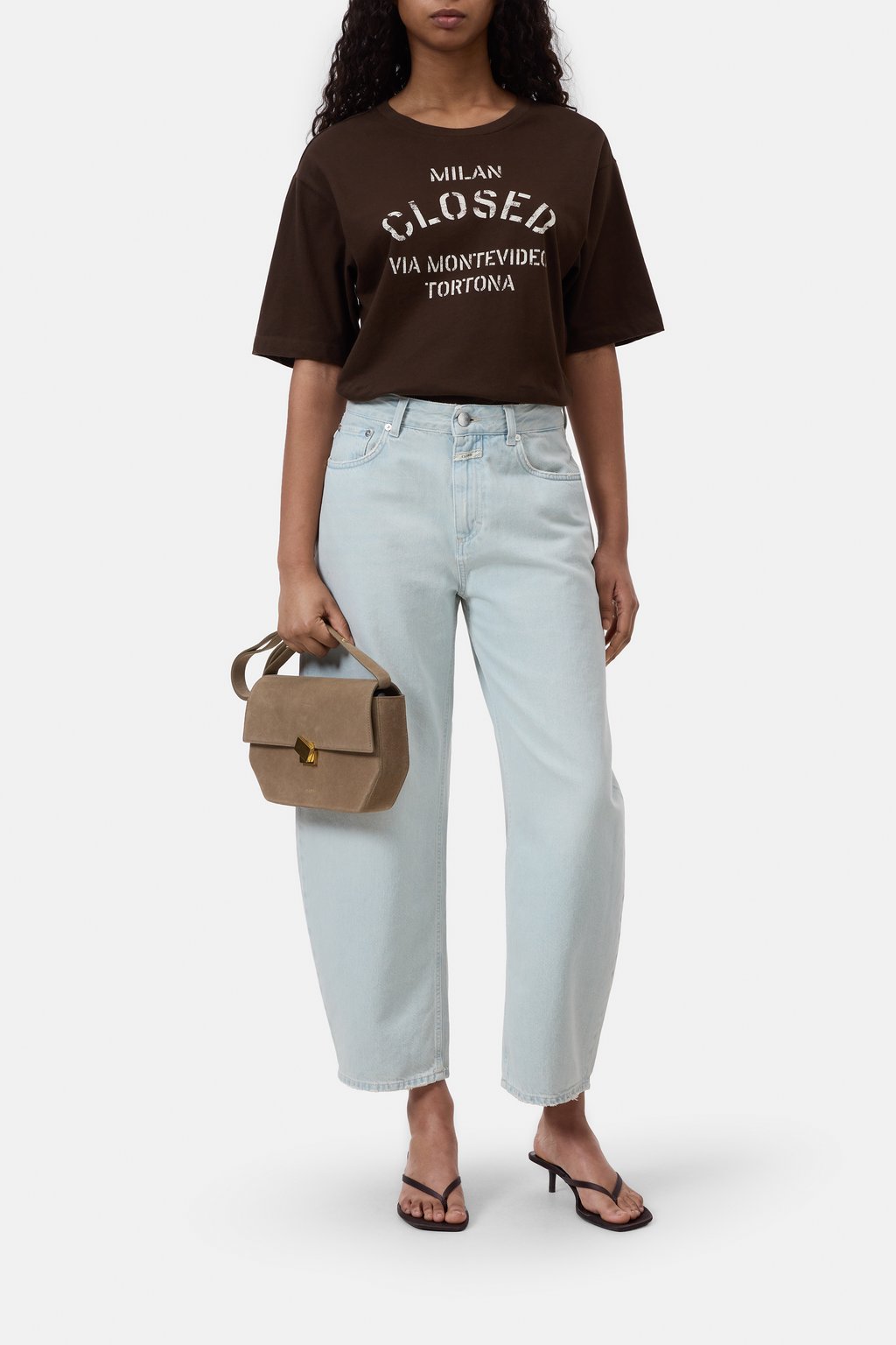 Relaxed T-Shirt aus Bio-Baumwolle