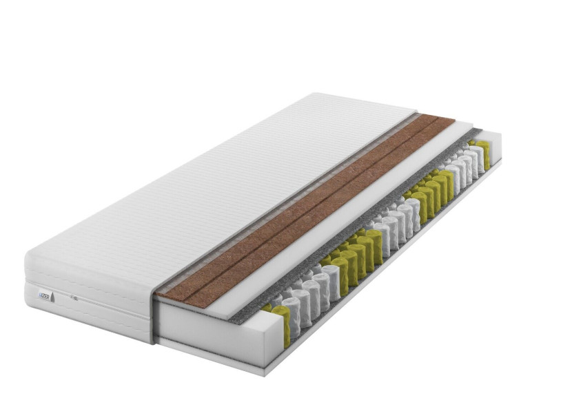 Materac sprężynowy GOLD   2xKokos70x200 20cm|7-stref | H3/H4 |