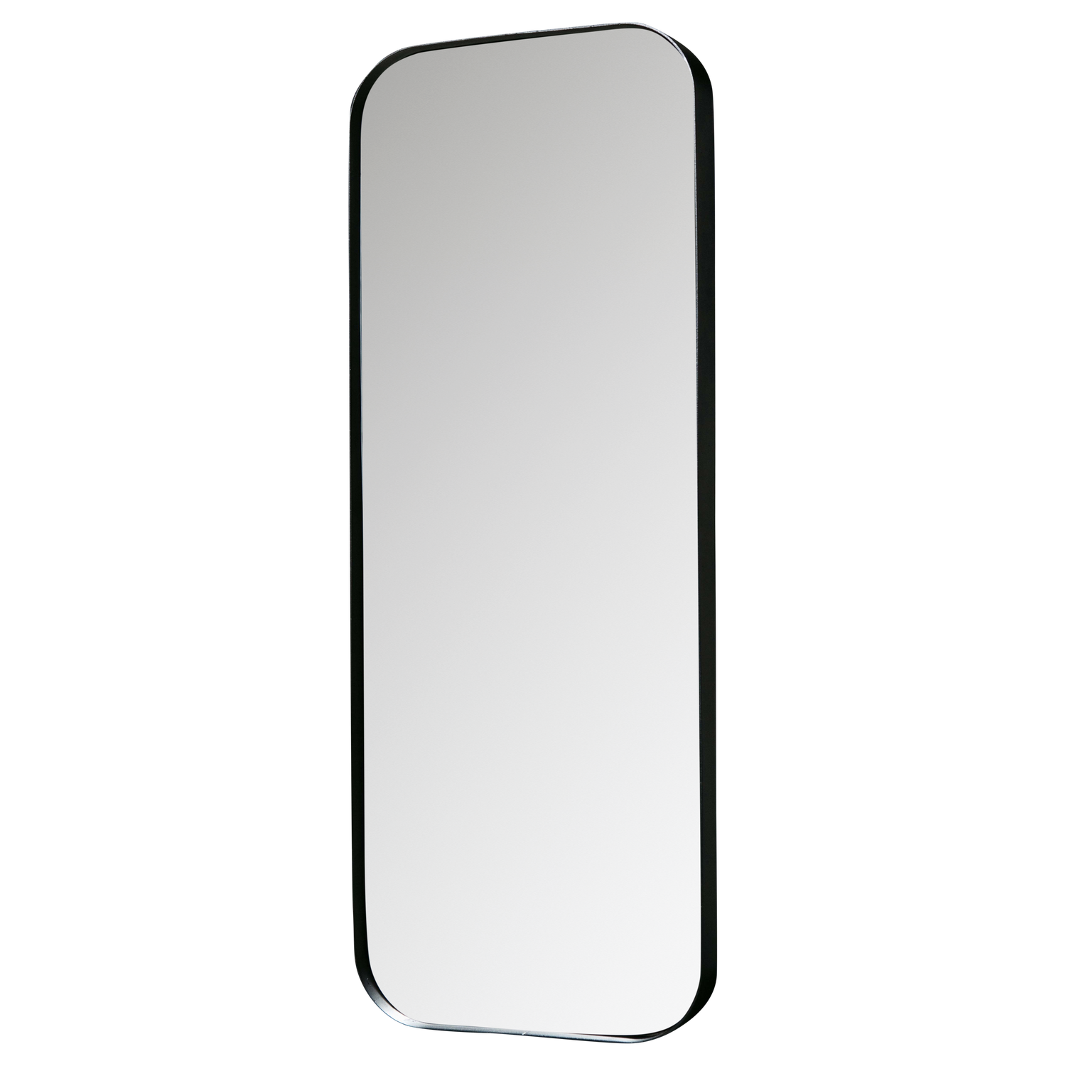 WOOOD spiegel Doutzen - Metaal - Zwart - 110x40x5