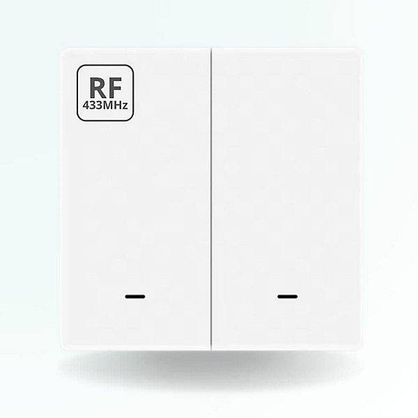 Interrupteur sans fil rf 433 - 2 boutons