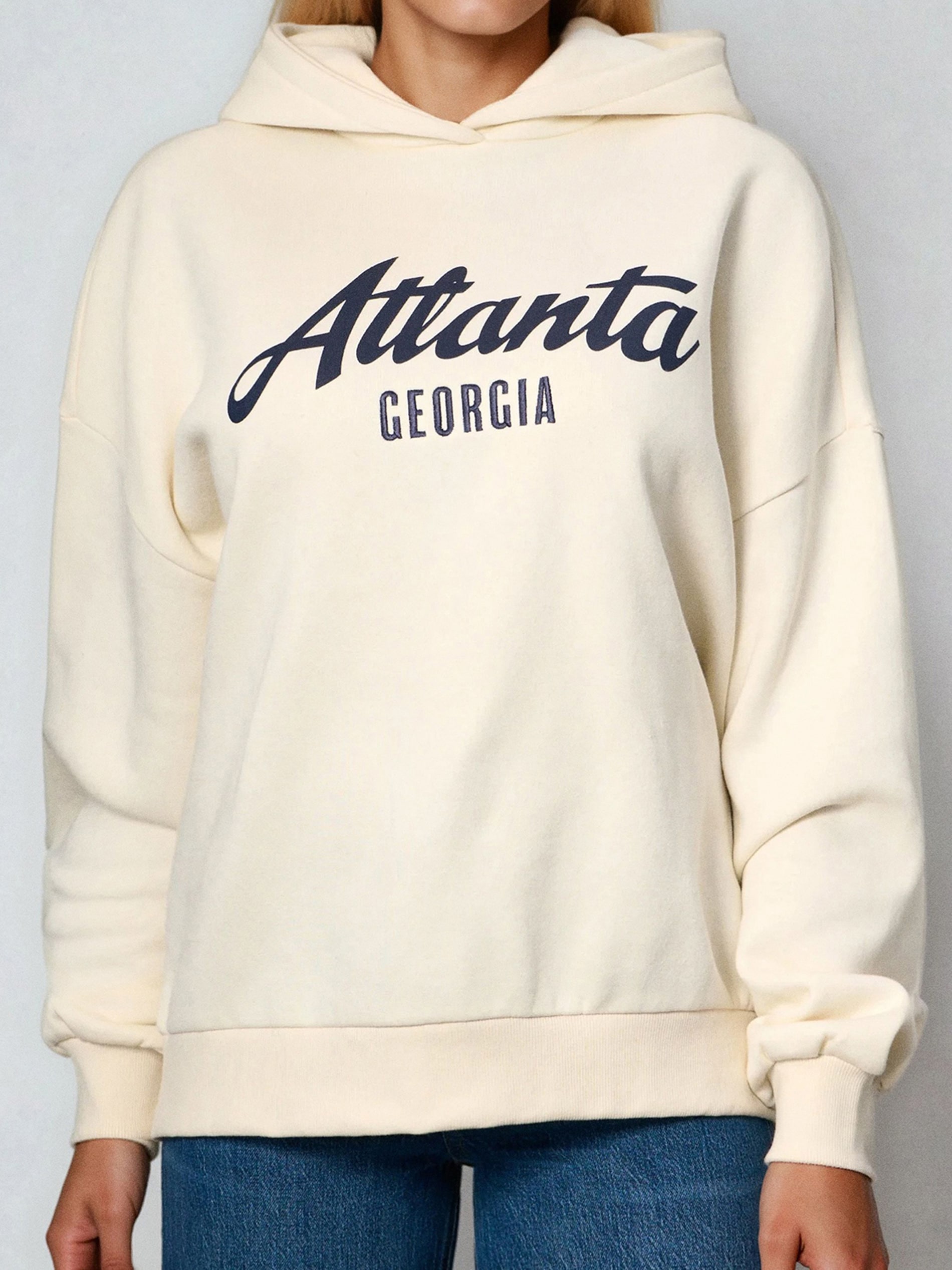 Bluza hoodie w stylu akademickim