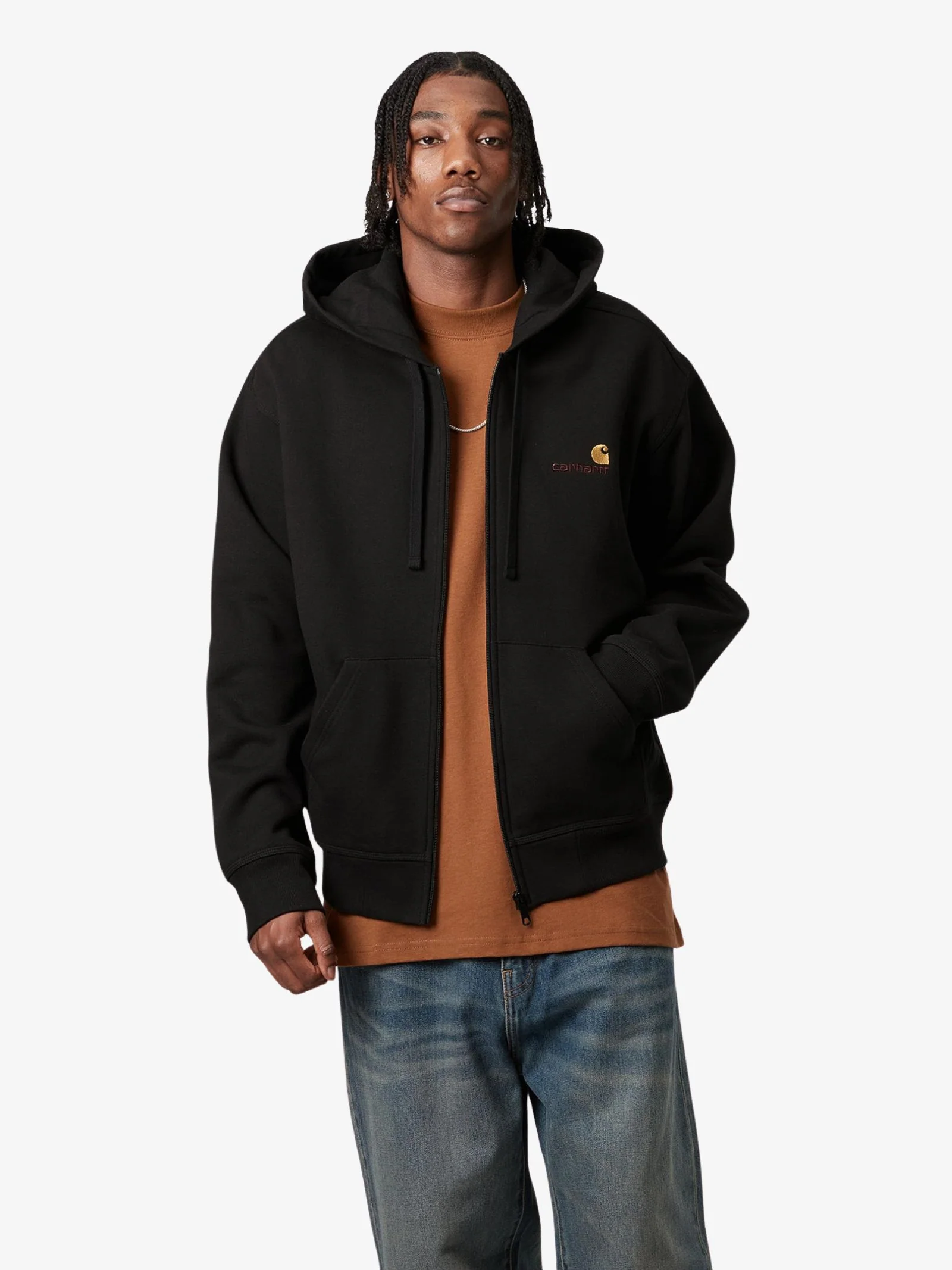 Hooded American Script Jacket