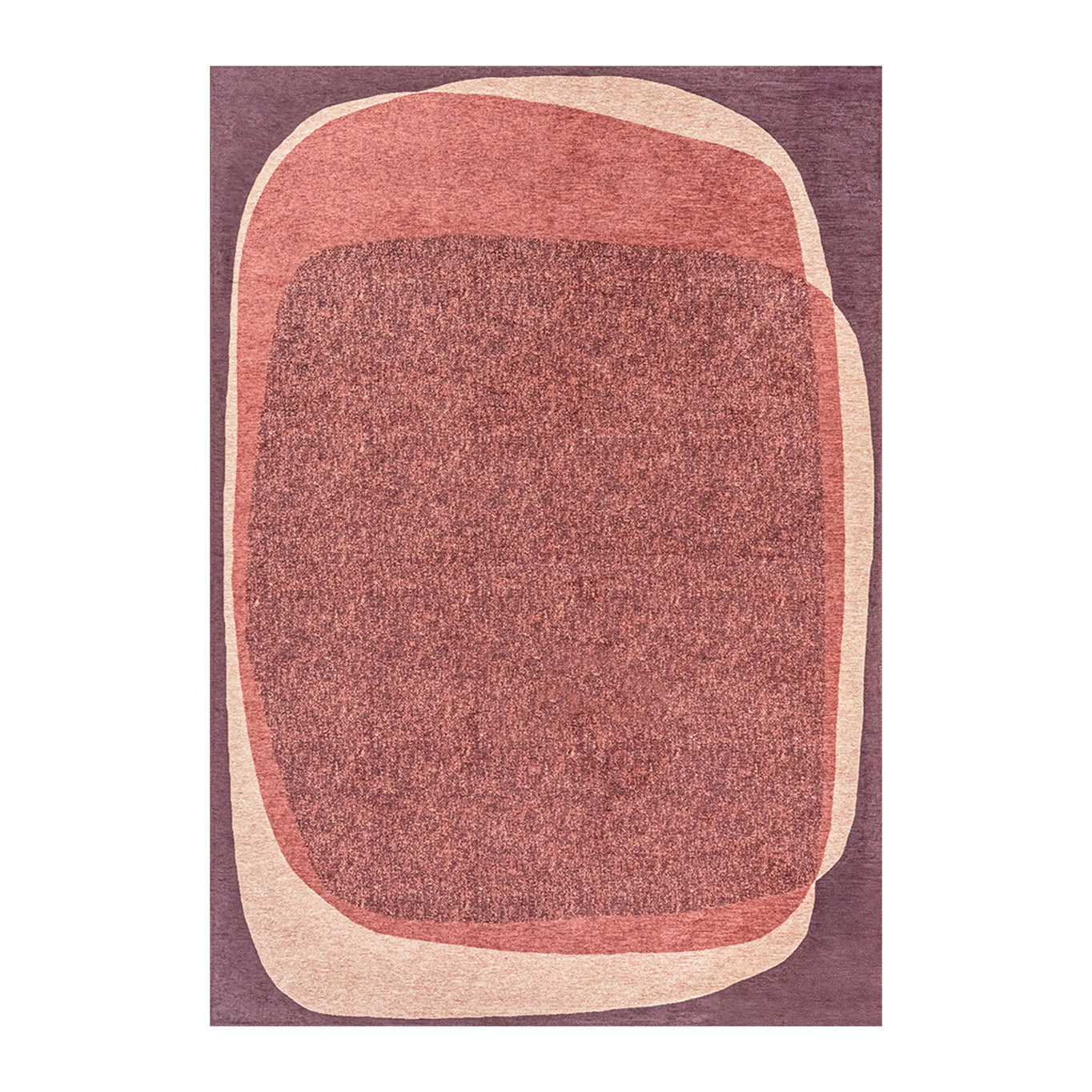 Louis de Poortere Marble Vloerkleed 140 x 200 cm - Rosewood