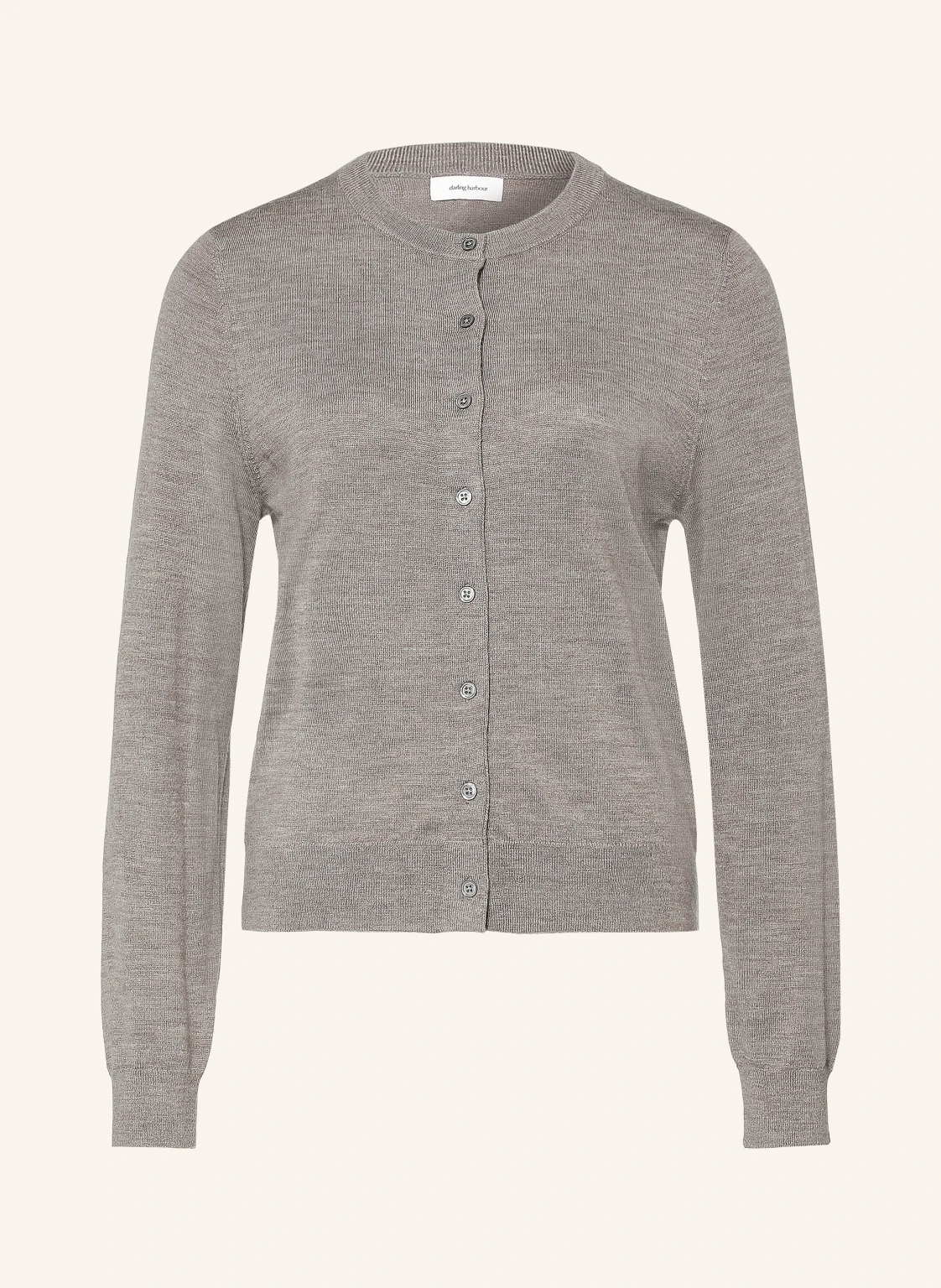 darling harbour Strickjacke aus Merinowolle