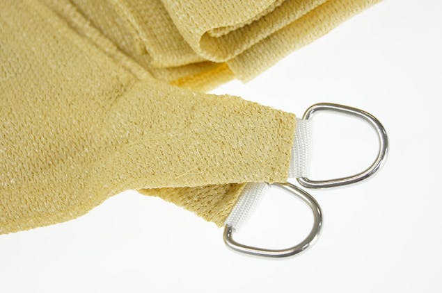 NNEDPE Wallaroo Square Shade Sail 6m x 6m - Sand