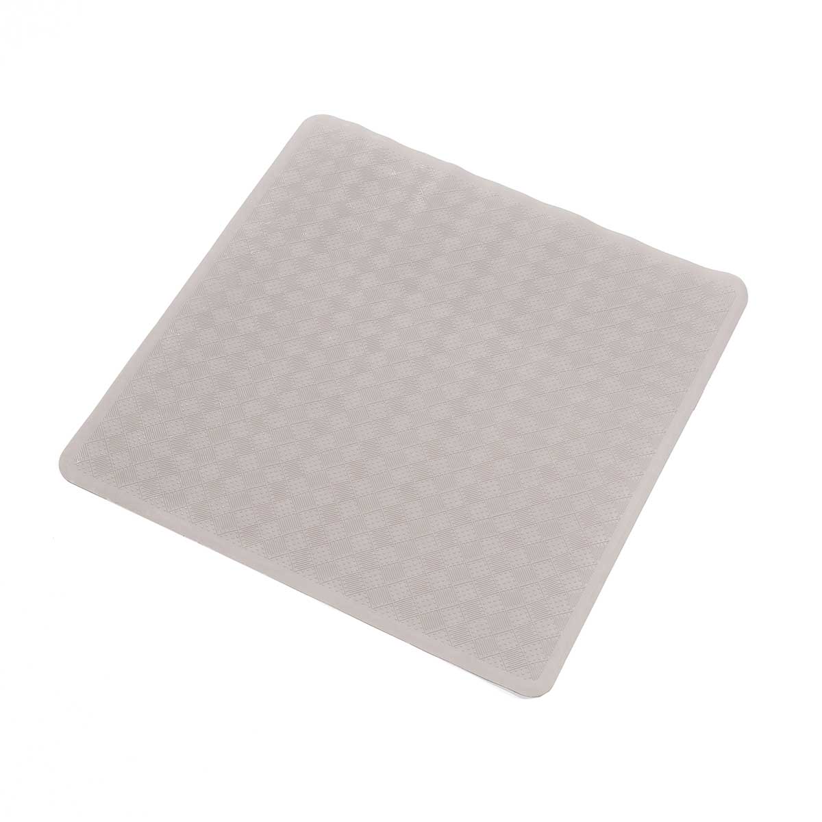 Tapete WC Antiderrapante Taupe 53x53cm