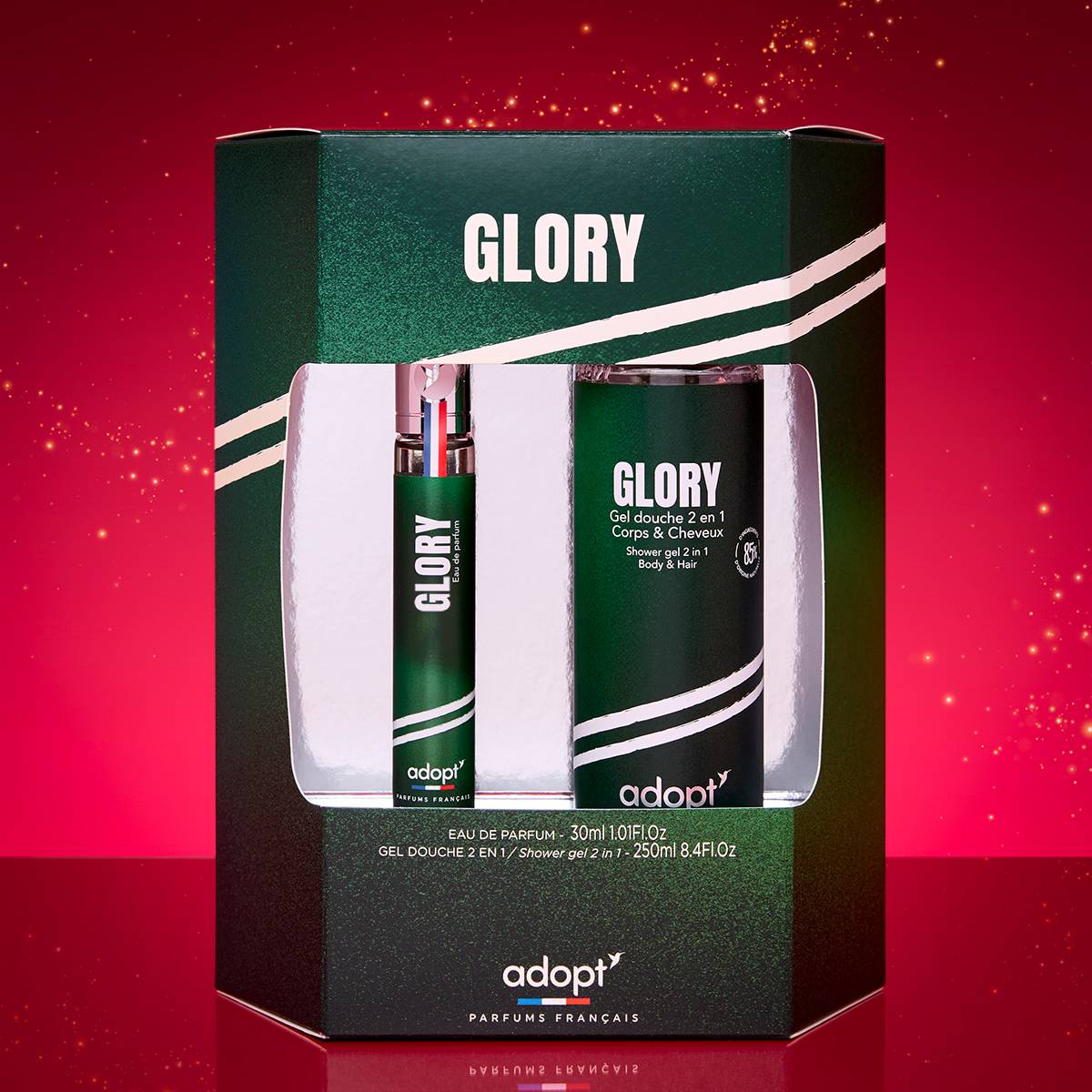 GloryCoffret eau de parfum 30 ml   gel douche 250 ml