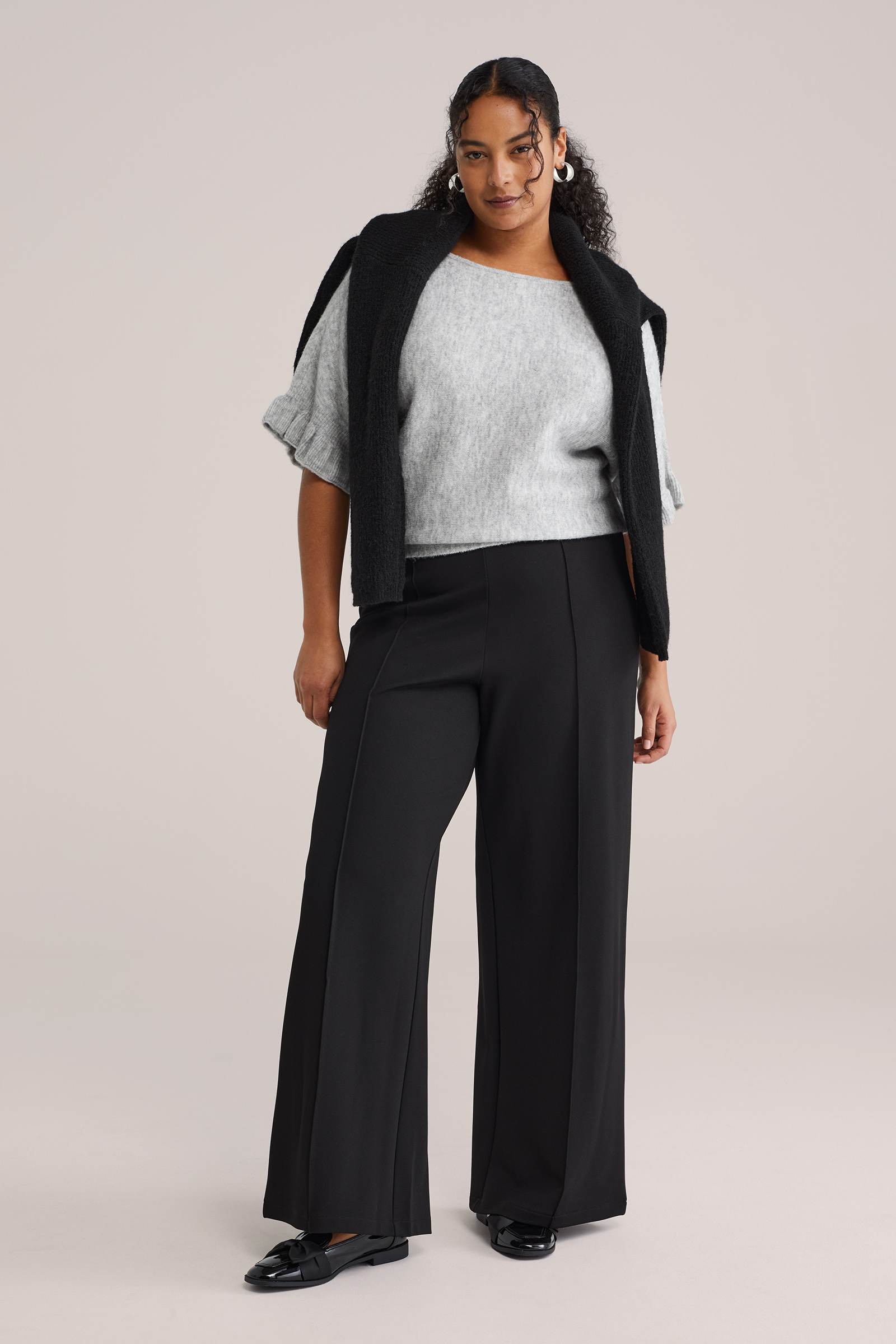 Dames regular fit broek - Curve