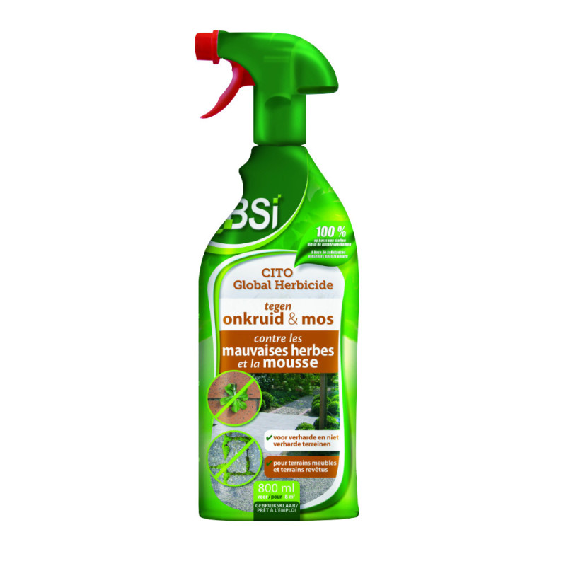 Spray désherbant et anti-mousse Cito RTU 0,8 L BSI