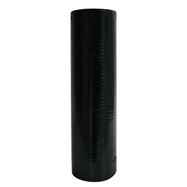 Gaine flexible compact noire arrivée air frais sur poêle étanche bois granulés 1.5 mètre - Diamètre (mm) 125