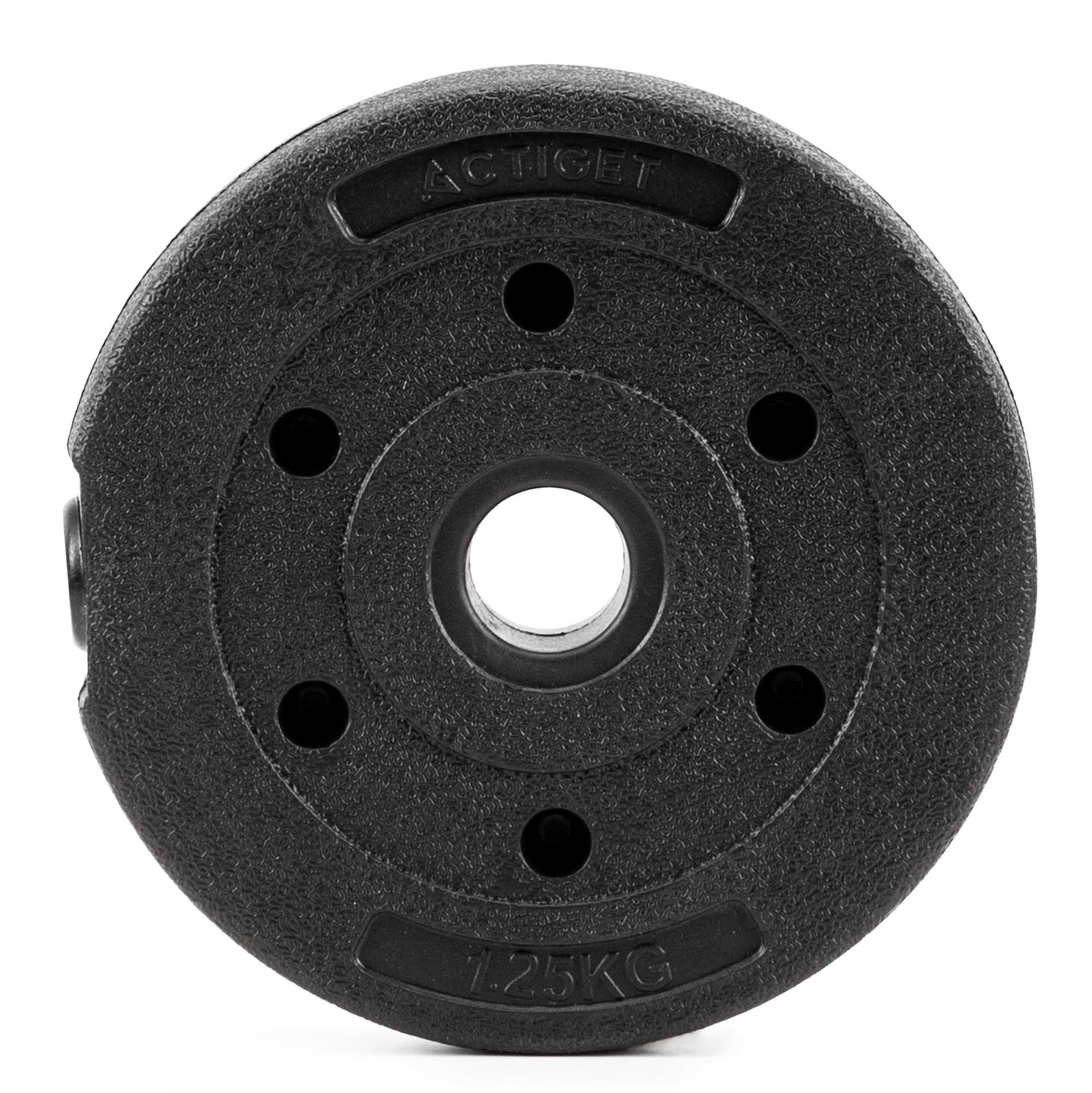 Obciążenie bitumiczne 1,25 kg ACTIGET talerz kompozytowy do sztangi 29 mm