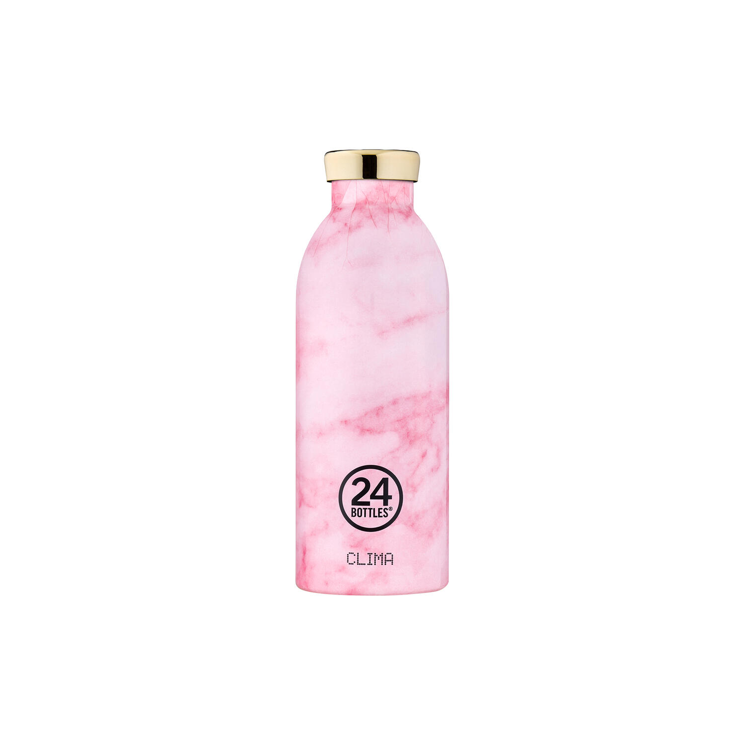 Clima Termoflaske, pink marble