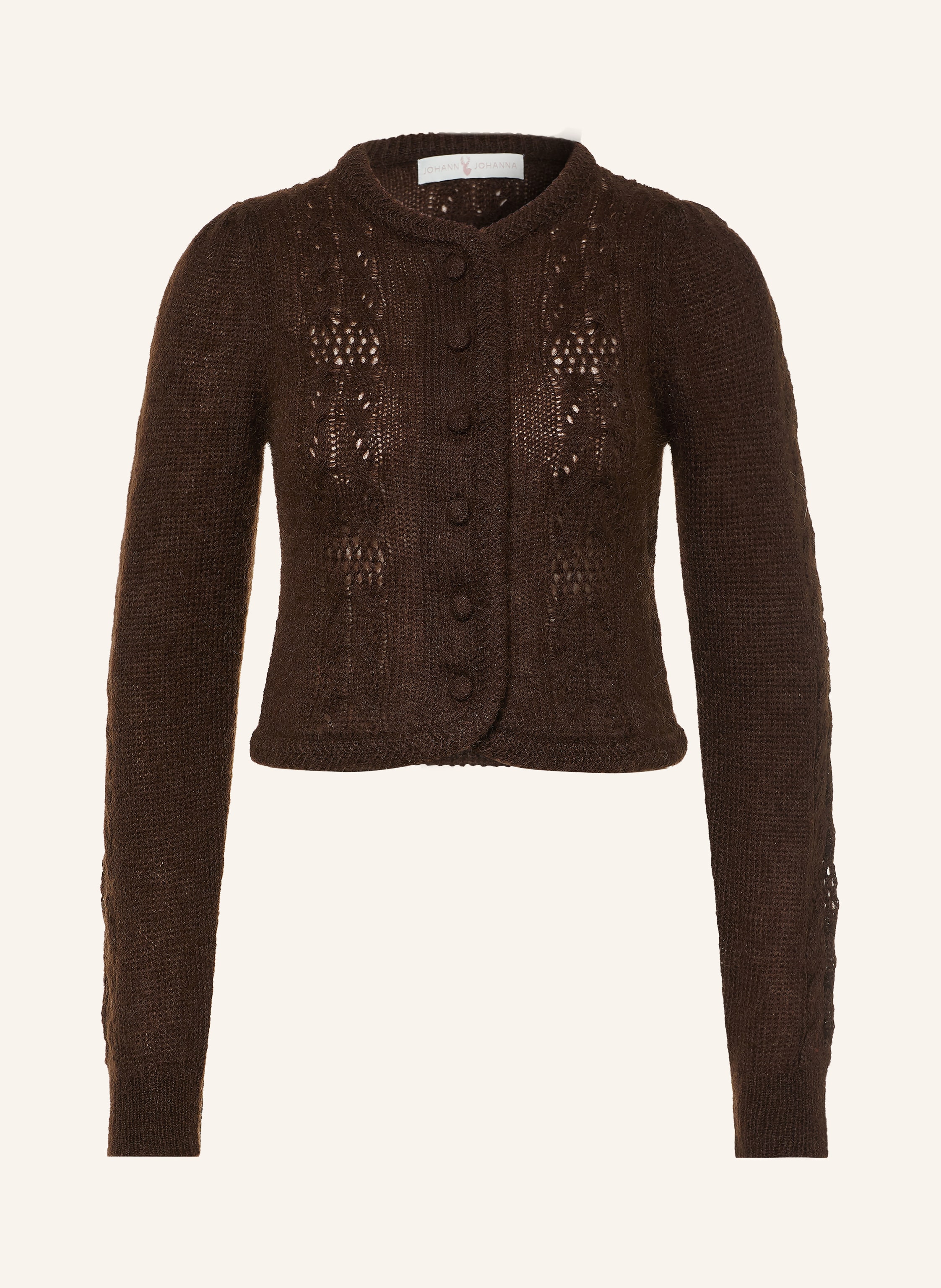 Johann & Johanna Strickjacke mit Mohair