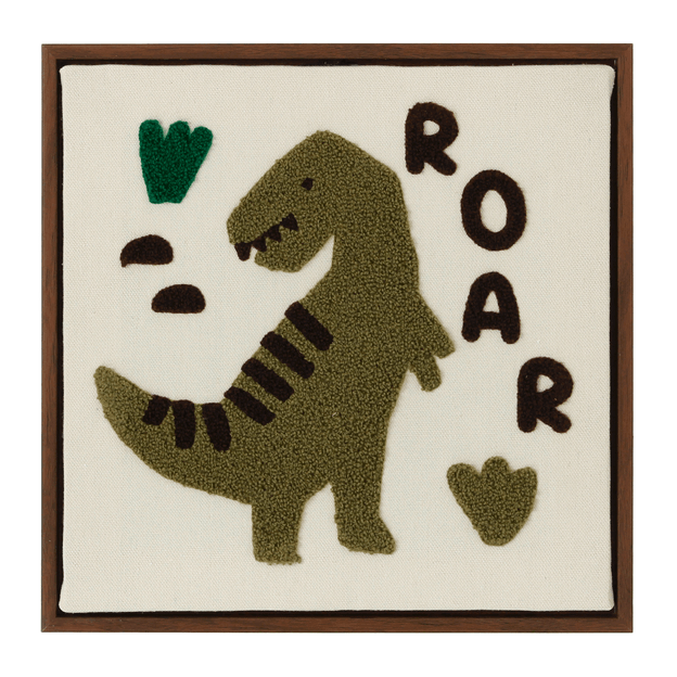 QUADRO 30 CM X 30 CM REX ROAR