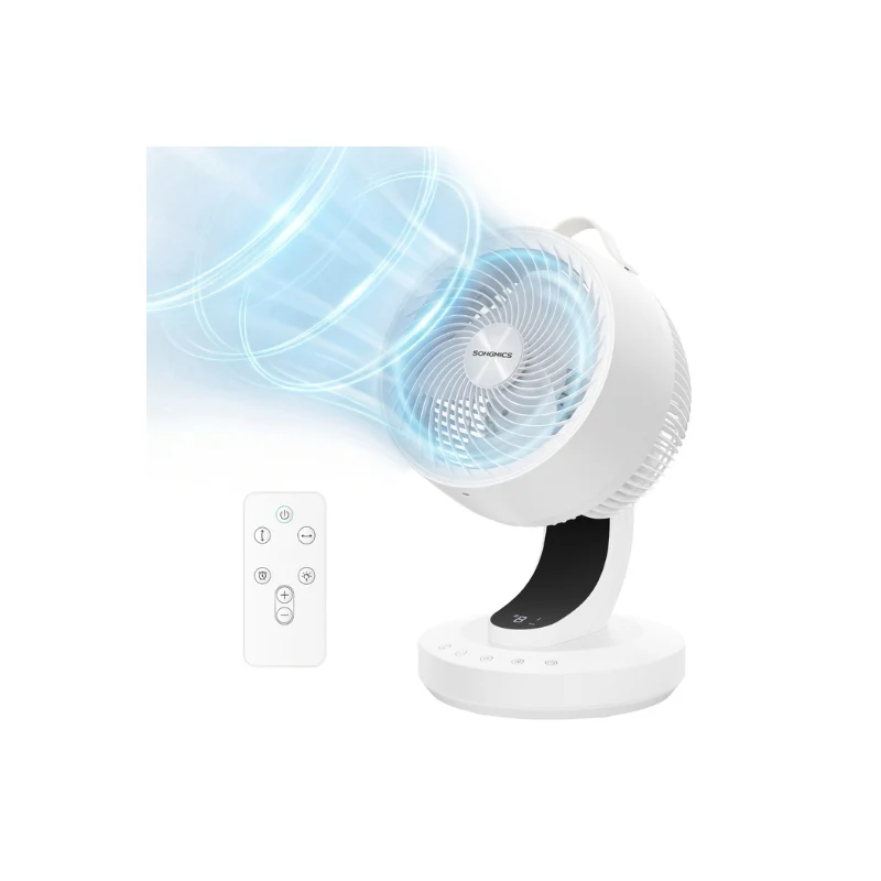 Ventilateur de bureau silencieux avec télécommande pratique