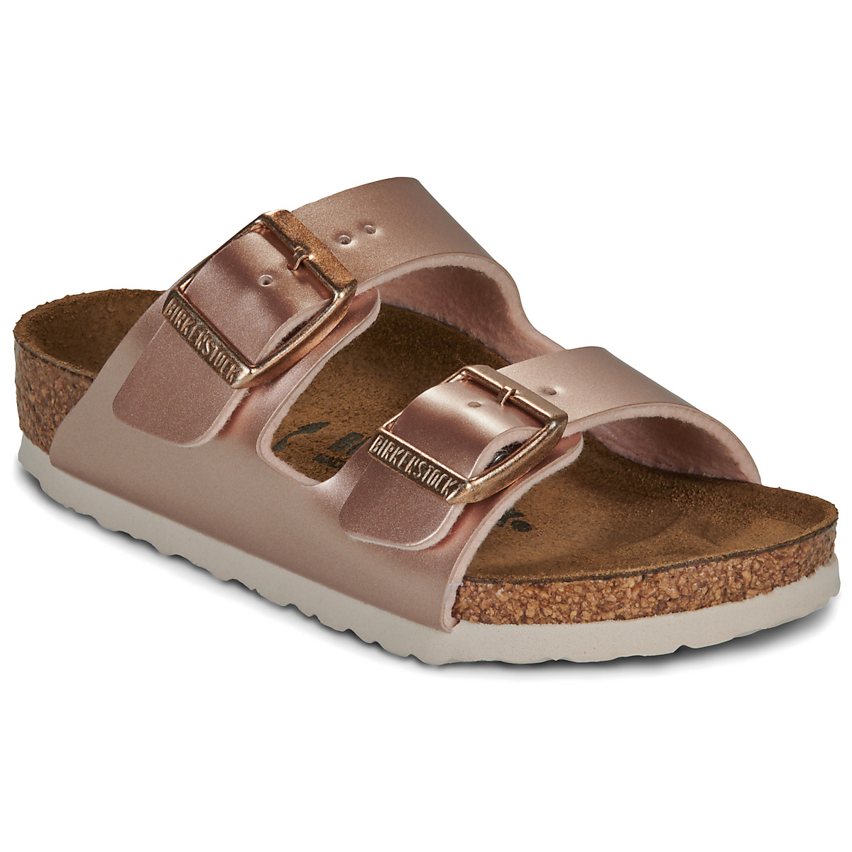 BIRKENSTOCK - Arizona Kids - White / Electric / Metallic / Copper