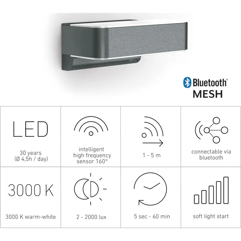 Outdoor Wandleuchte L 810 SC