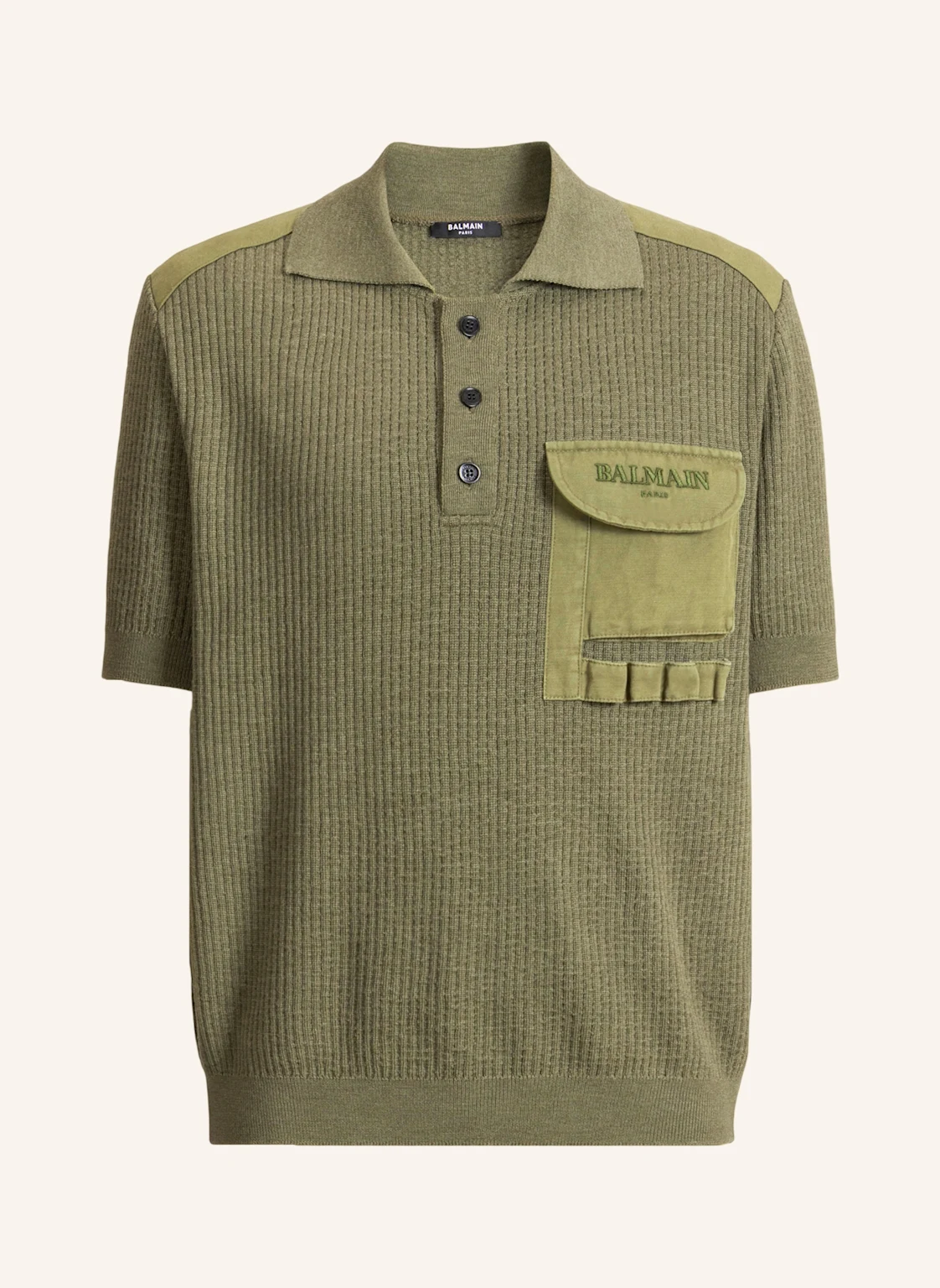 BALMAIN Balmain Vintage Utility Polohemd