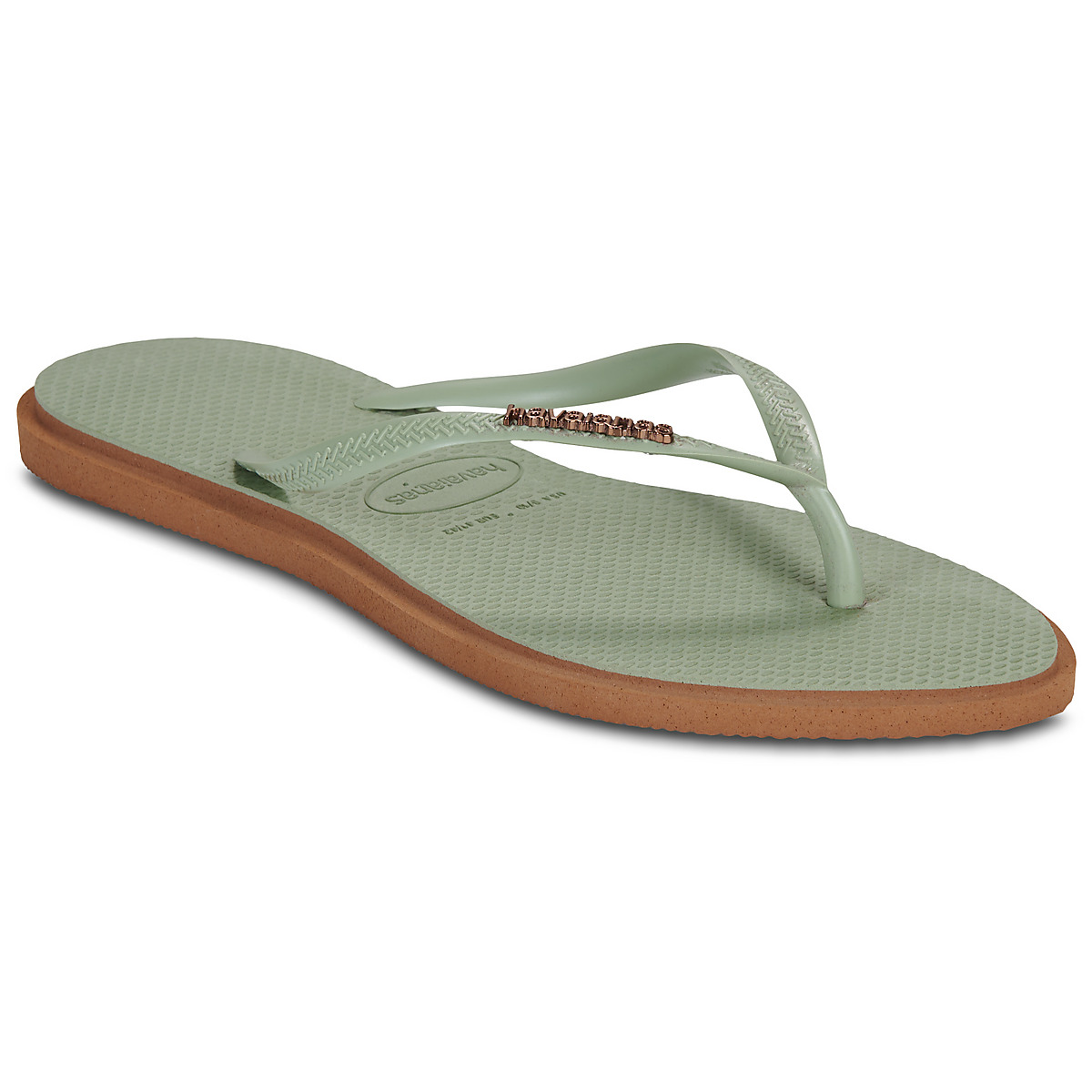 Havaianas - SLIM POINT - Green / Brown