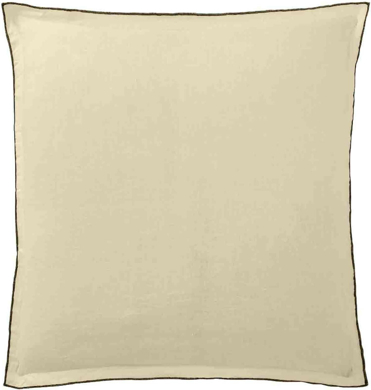LATTE - Taie d'oreiller lin lave beige 65x65 cm