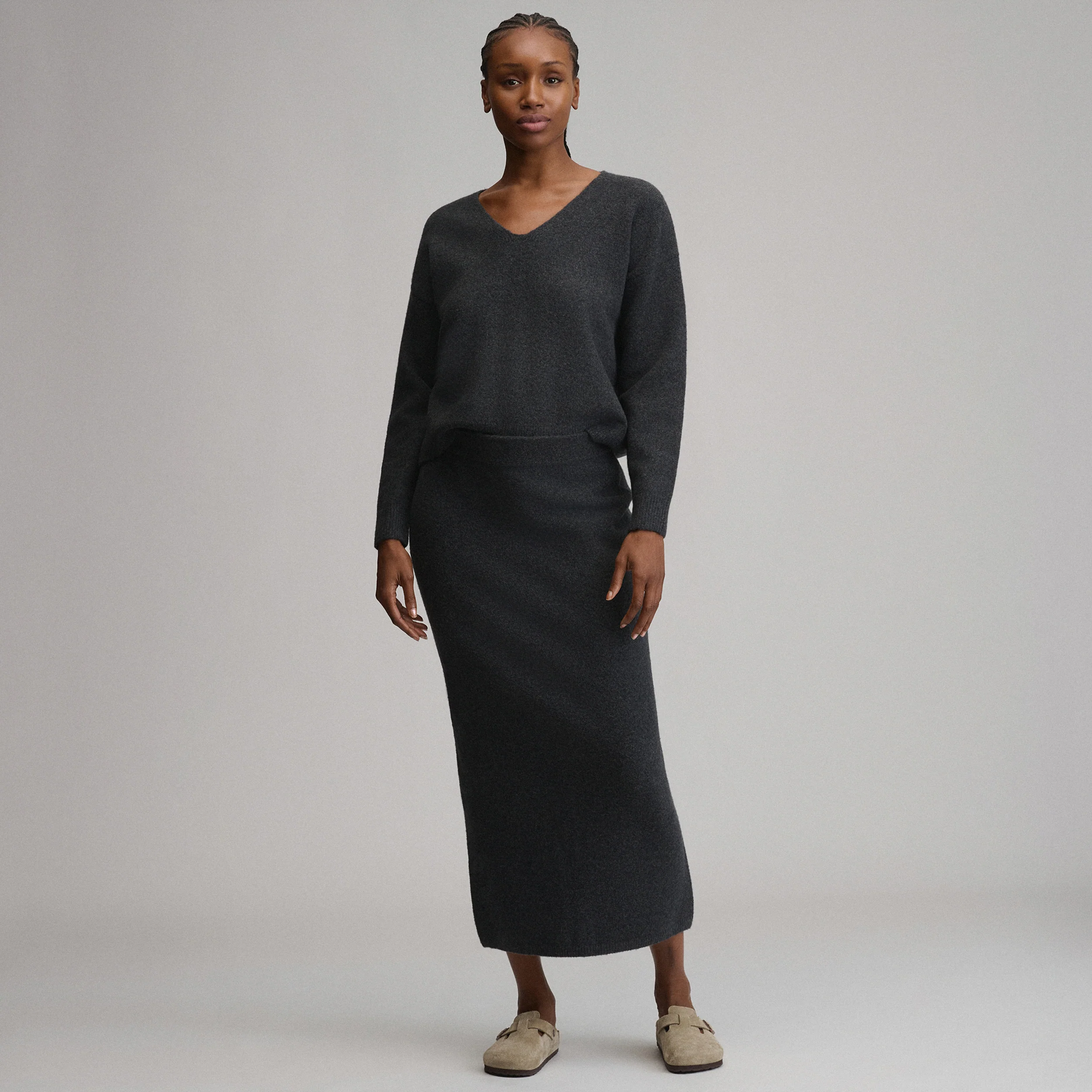 Women's Sweater Midi Skirt