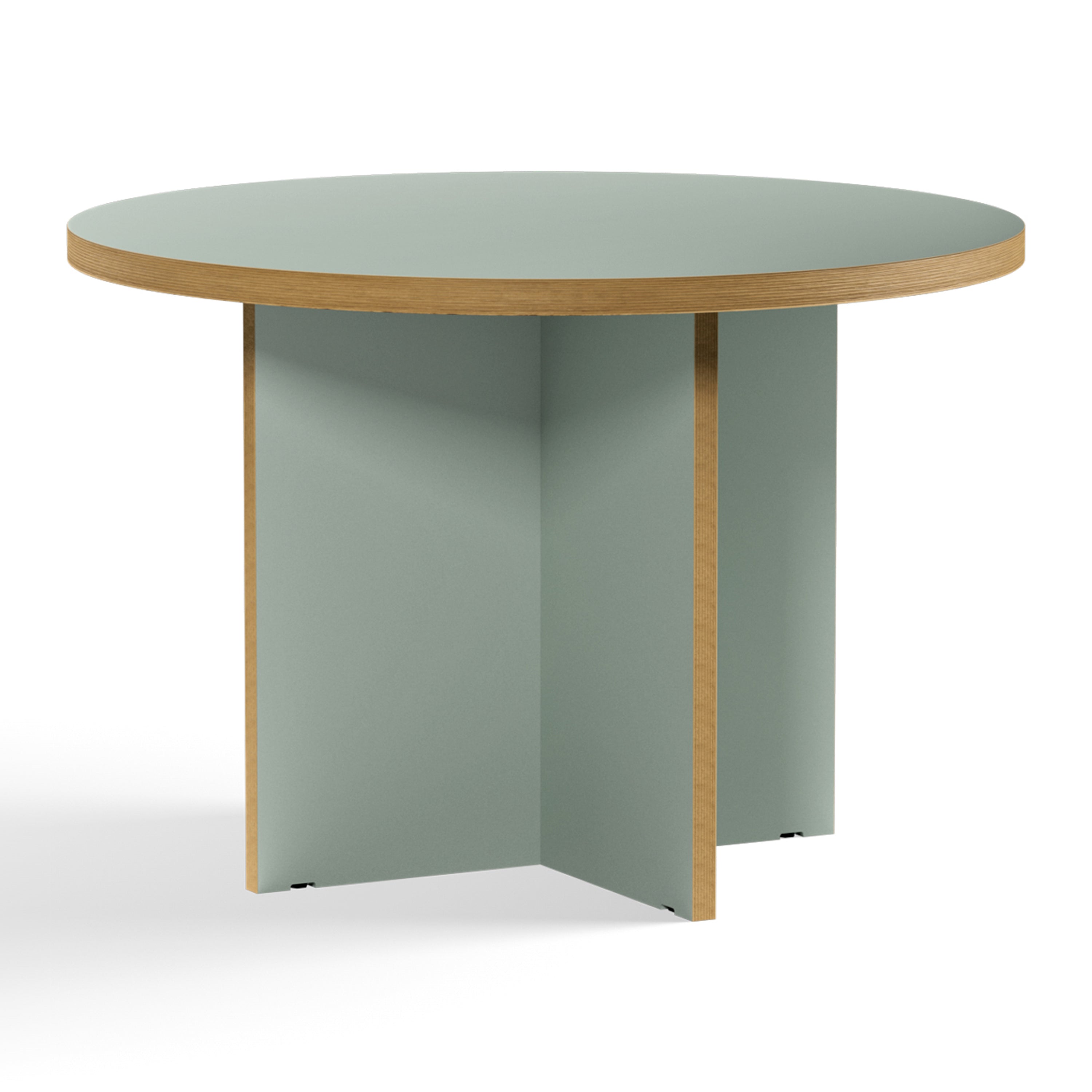 HKliving Dining Table Eettafel - Ø 110 cm - Pale Green