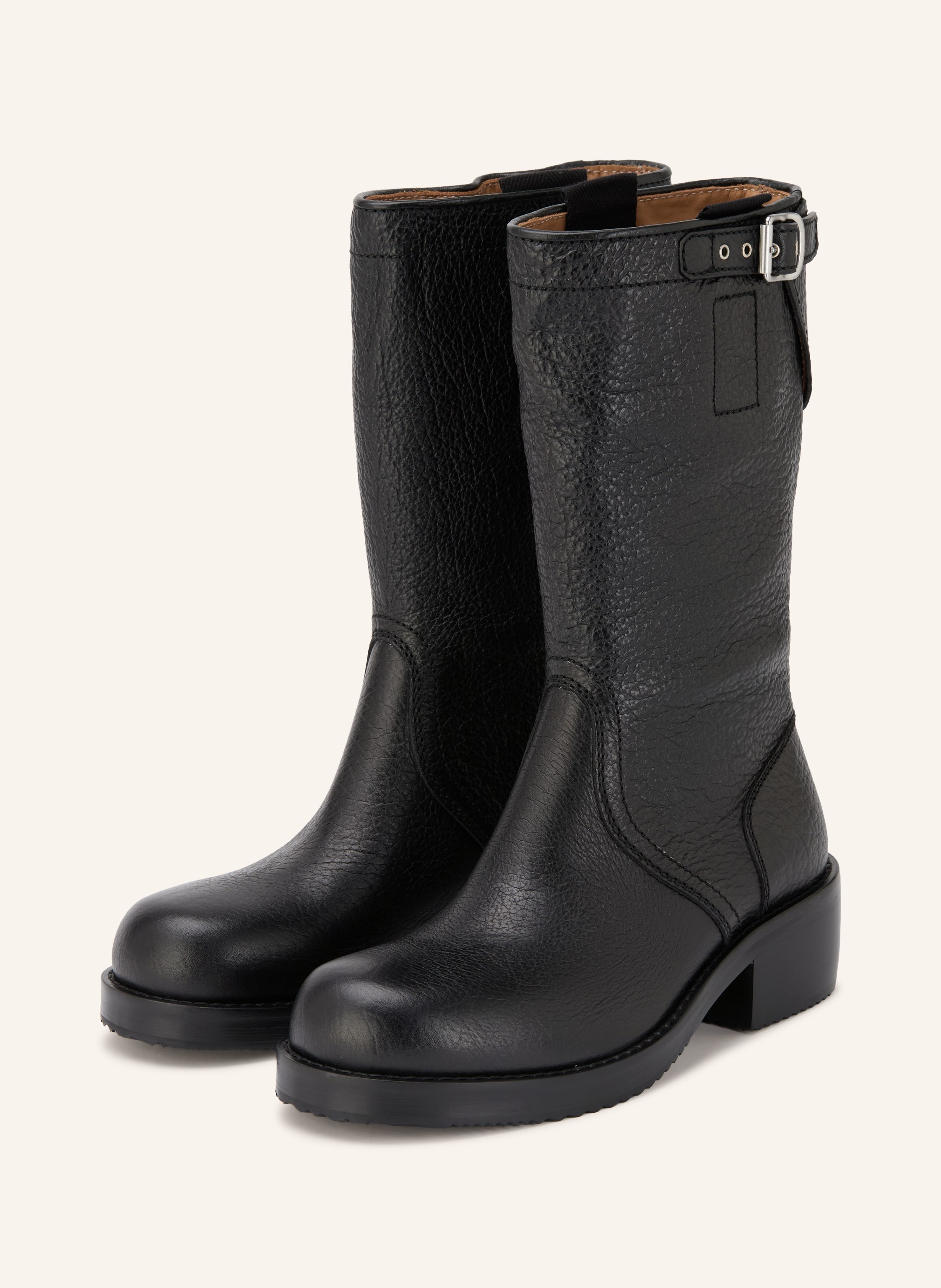 DRIES VAN NOTEN Biker Boots