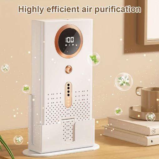 NNETM USB Rechargeable 360&deg; Air Purifier for Home